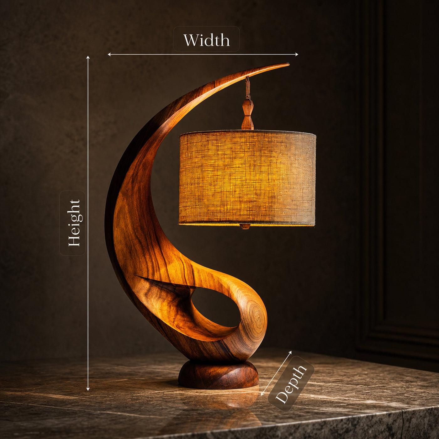 Modern Decorative Lamp Living Room Hallway Entryway Corner Space - product view 8