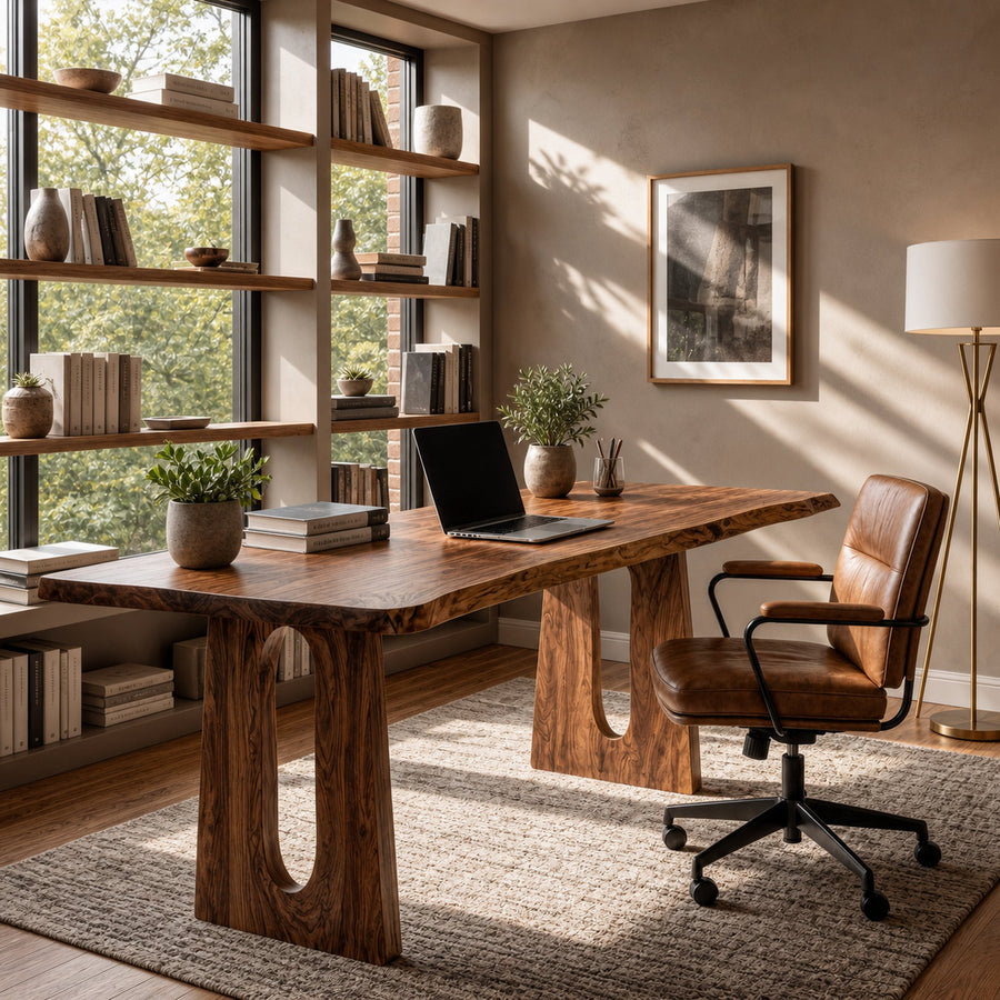 Modern Desk For Home Office And Creative Workspace