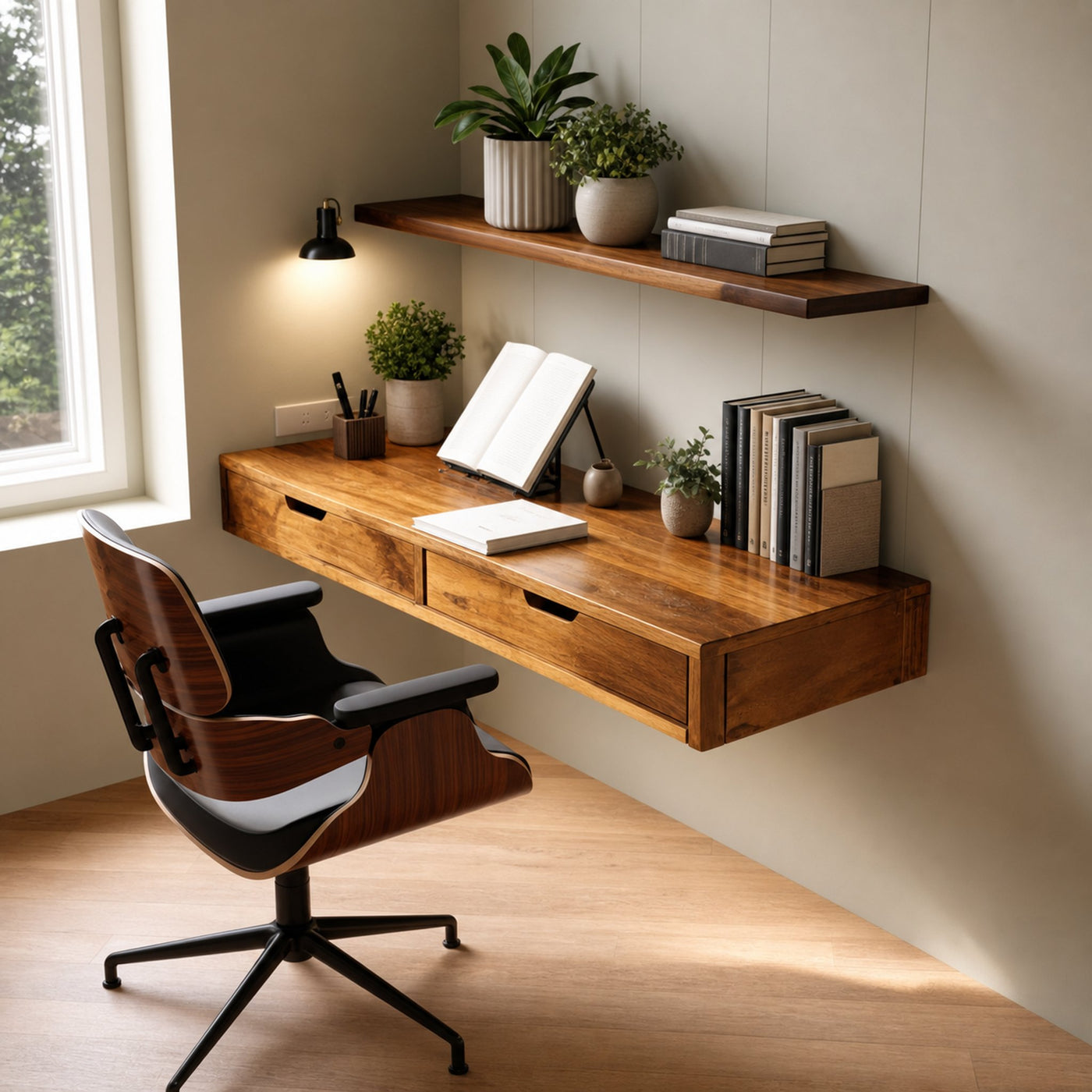 Modern Floating Desk For Bedroom And Office Setup - product view 5