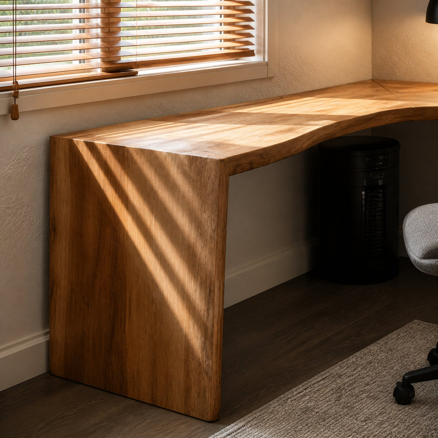 Modern L Shaped Corner Desk For Home Office Furniture - product view 3