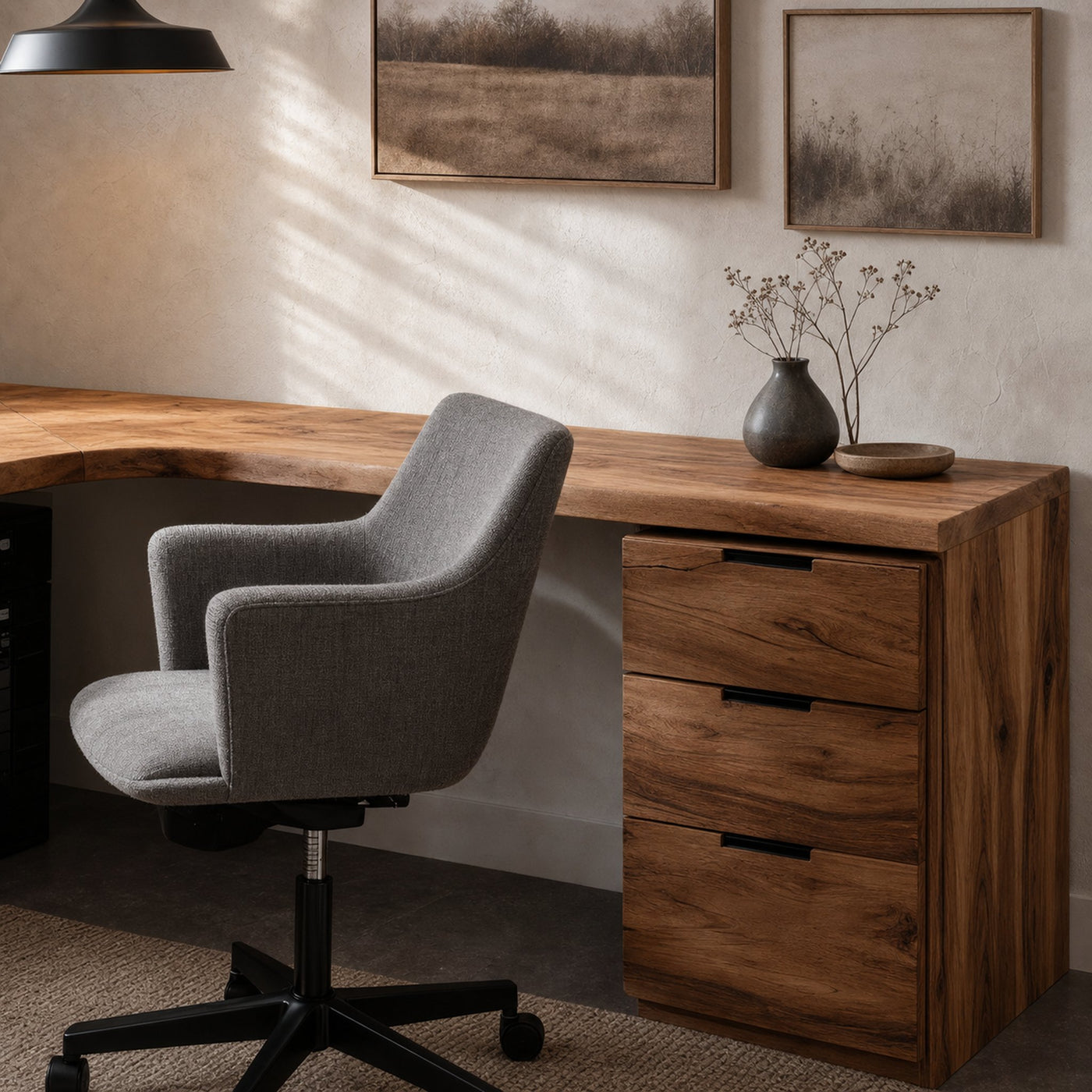 Modern L Shaped Corner Desk For Home Office Furniture - product view 4