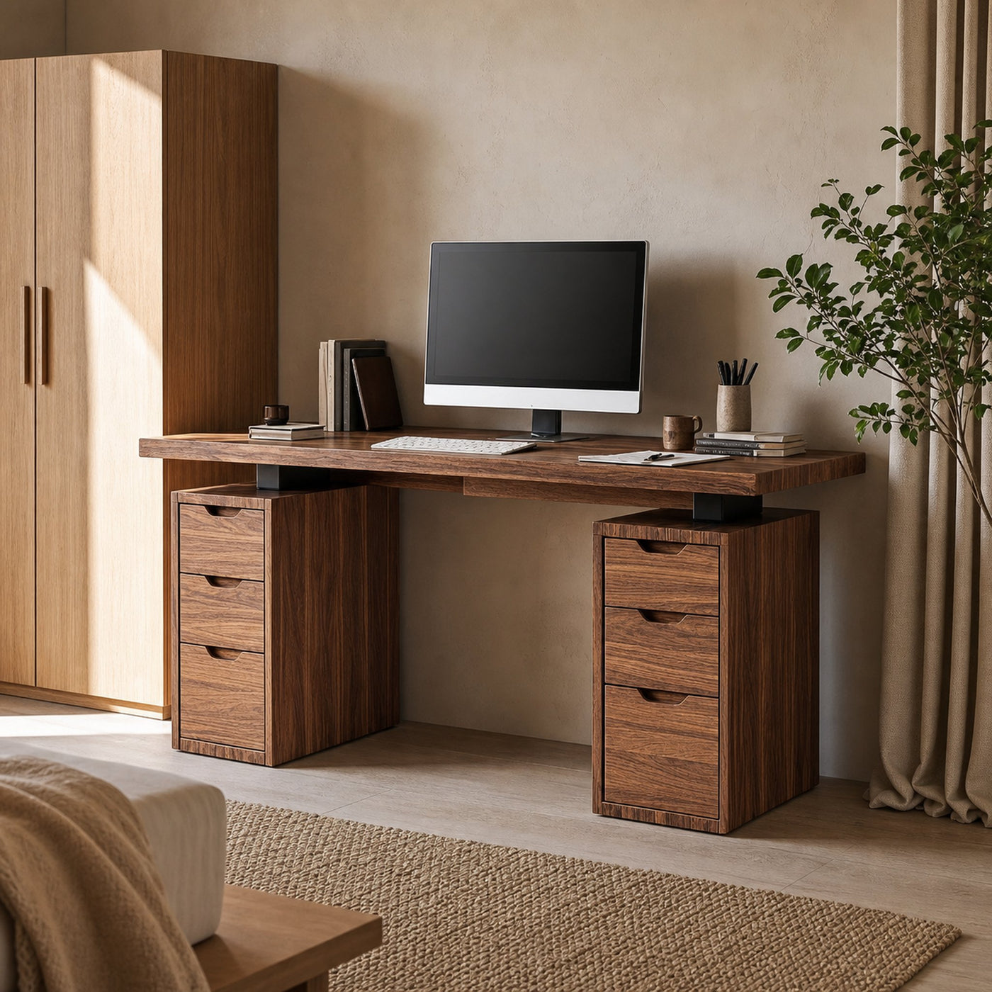 Modern Minimal Work Desk Home Office And Studio