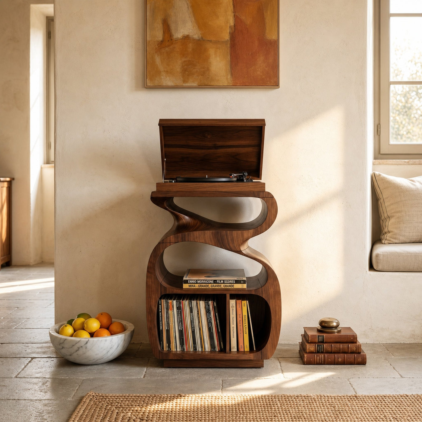 Modern Music Console Stand For Living Room Interior - product view 6