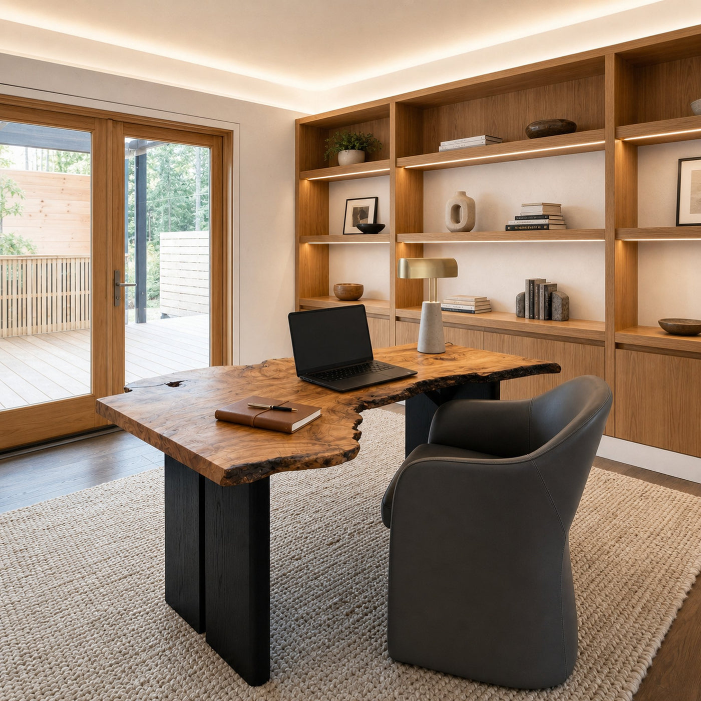 Modern Office Desk For Home Office And Workspace