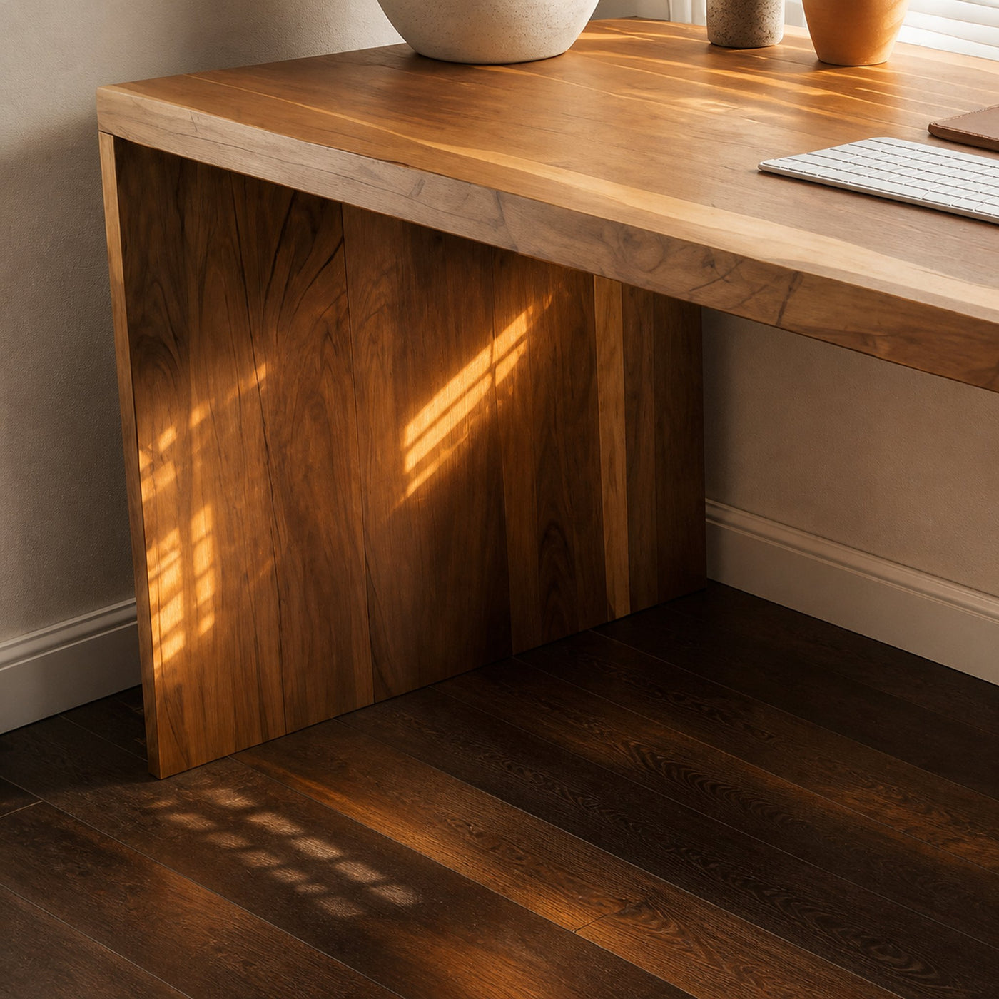 Modern Office Desk With Drawers For Home Office - product view 3
