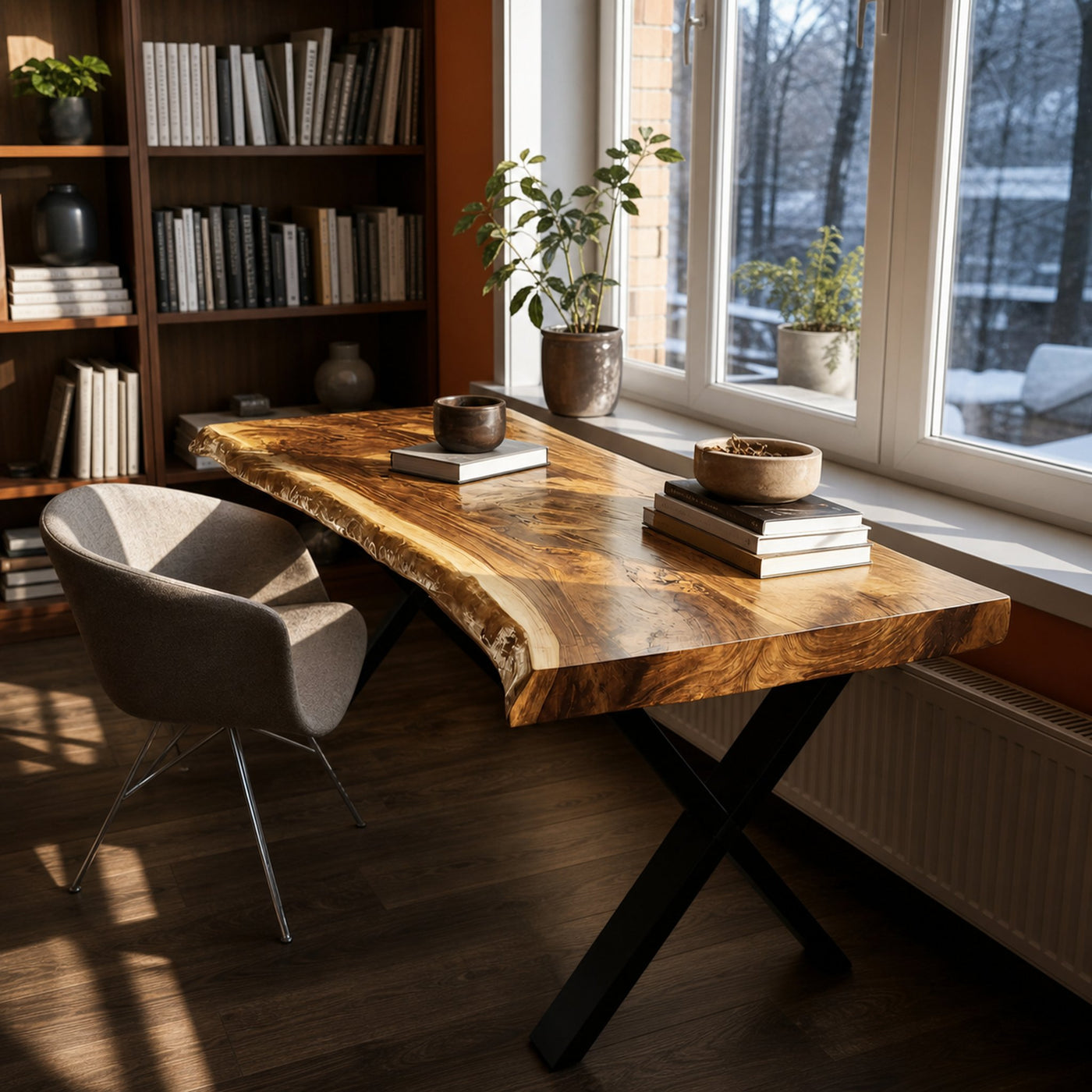 Modern Solid Wood Tabletop For Living Room Design - product view 5