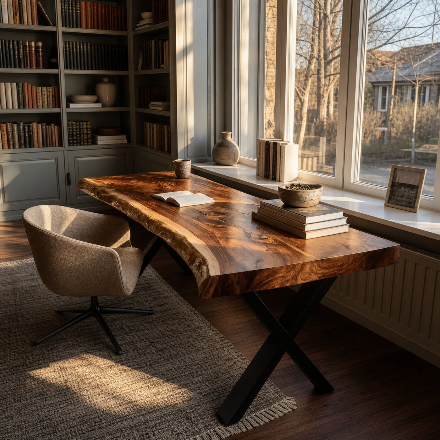Modern Solid Wood Tabletop For Living Room Design - product view 6