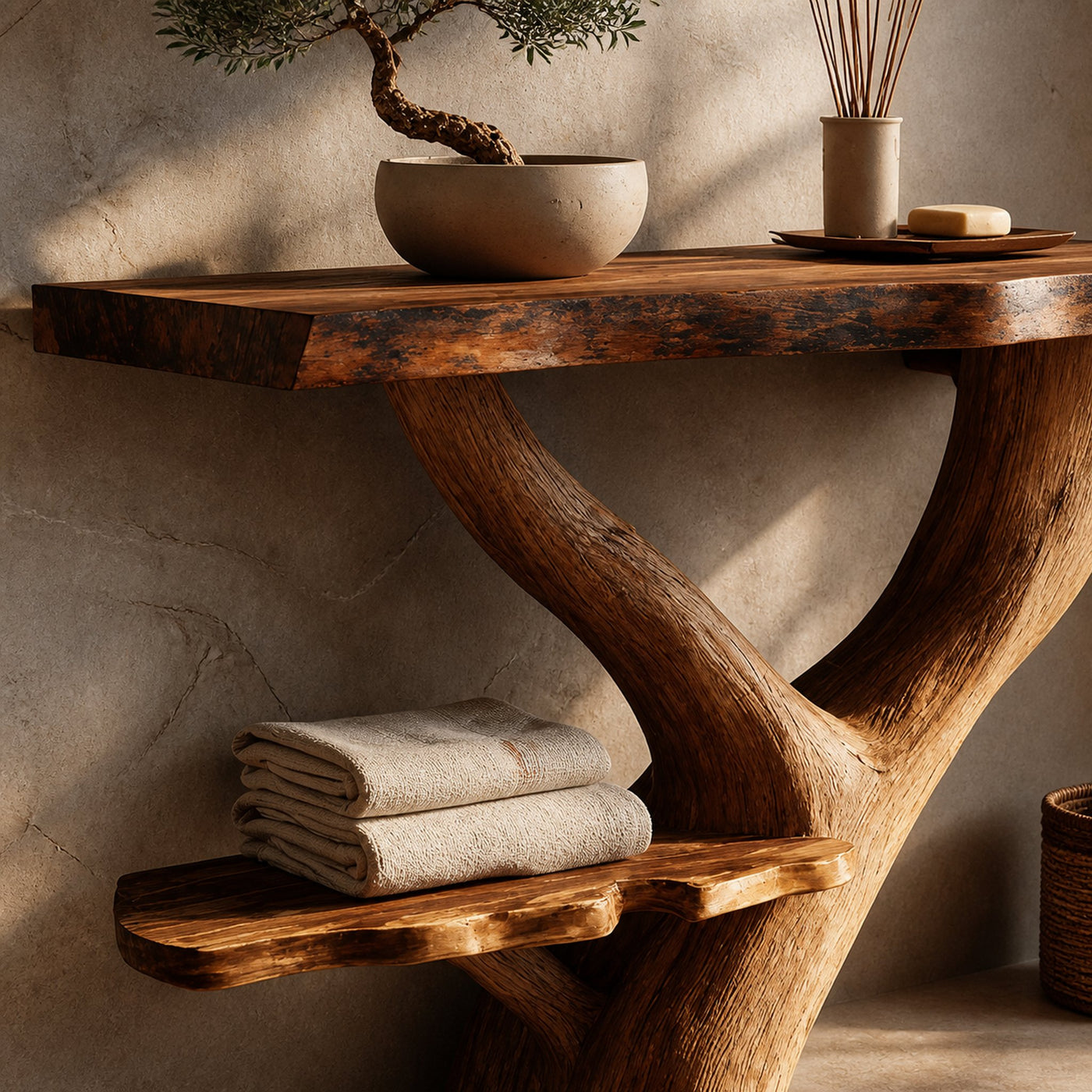 Modern Solid Wood Vanity For Contemporary Bathroom Furniture Decor - product view 3