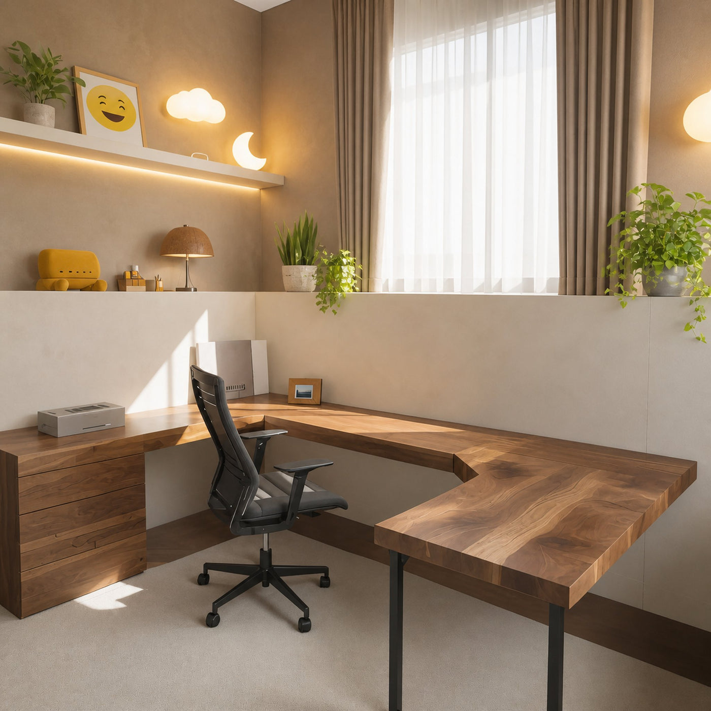 Modern U Shaped Desk For Home Office Use - product view 2