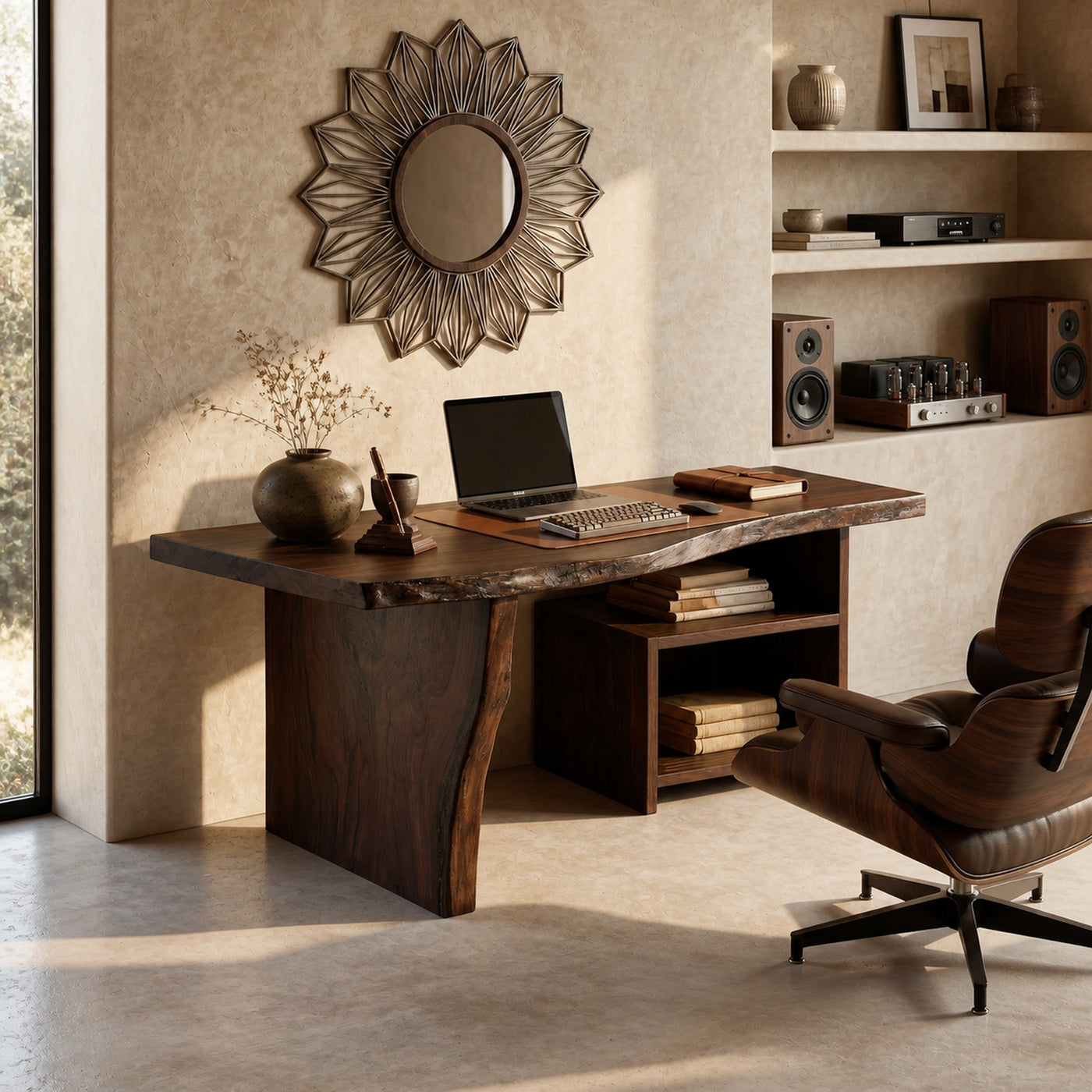 Modern Vanity Desk With Storage Drawers For Bedroom - product view 5