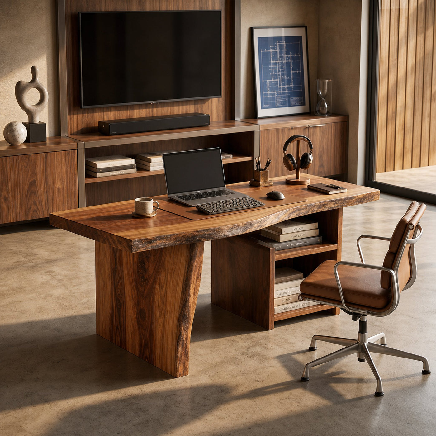Modern Vanity Desk With Storage Drawers For Bedroom - product view 6