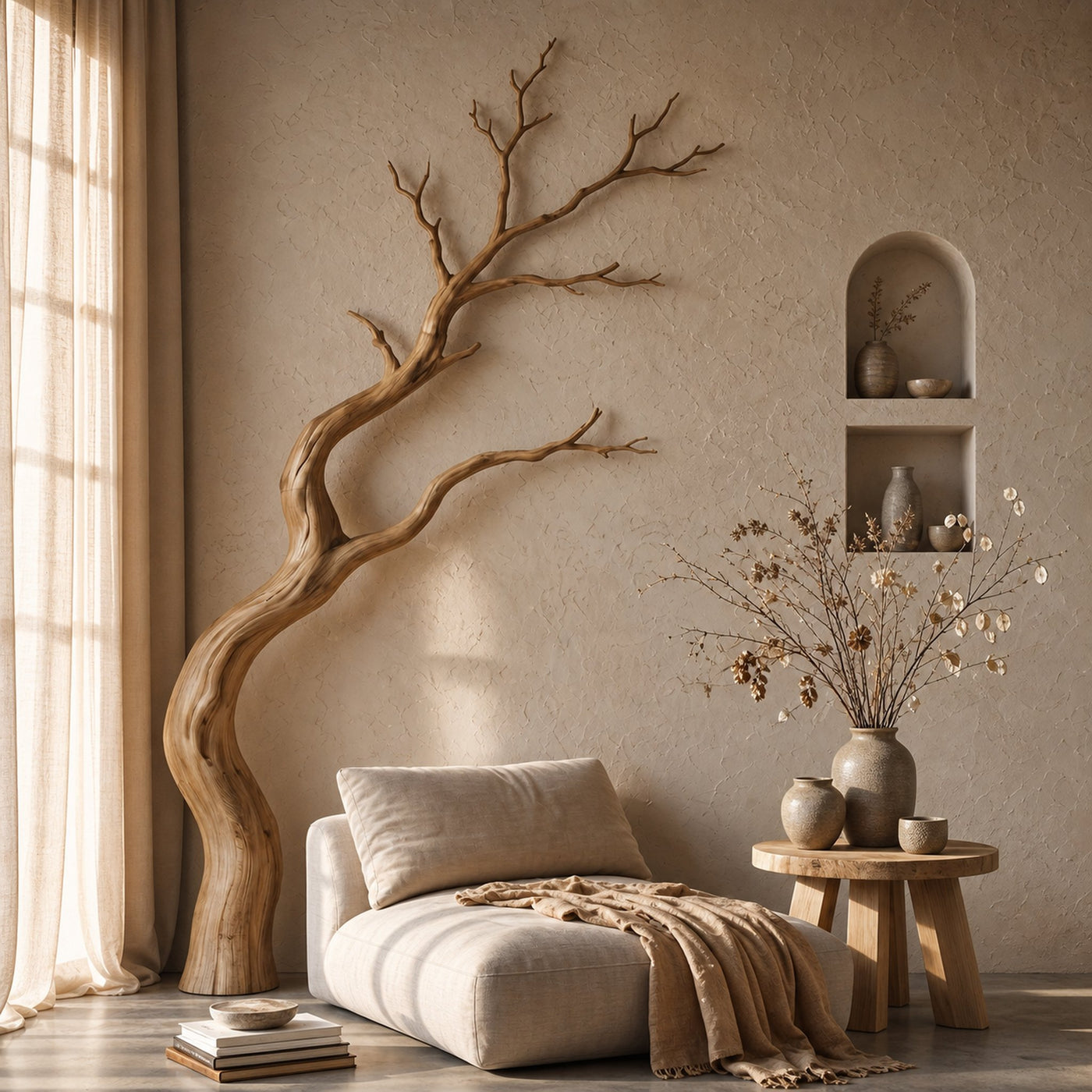 Modern Wall Decor Driftwood Branch Style For Living Room - product view 2
