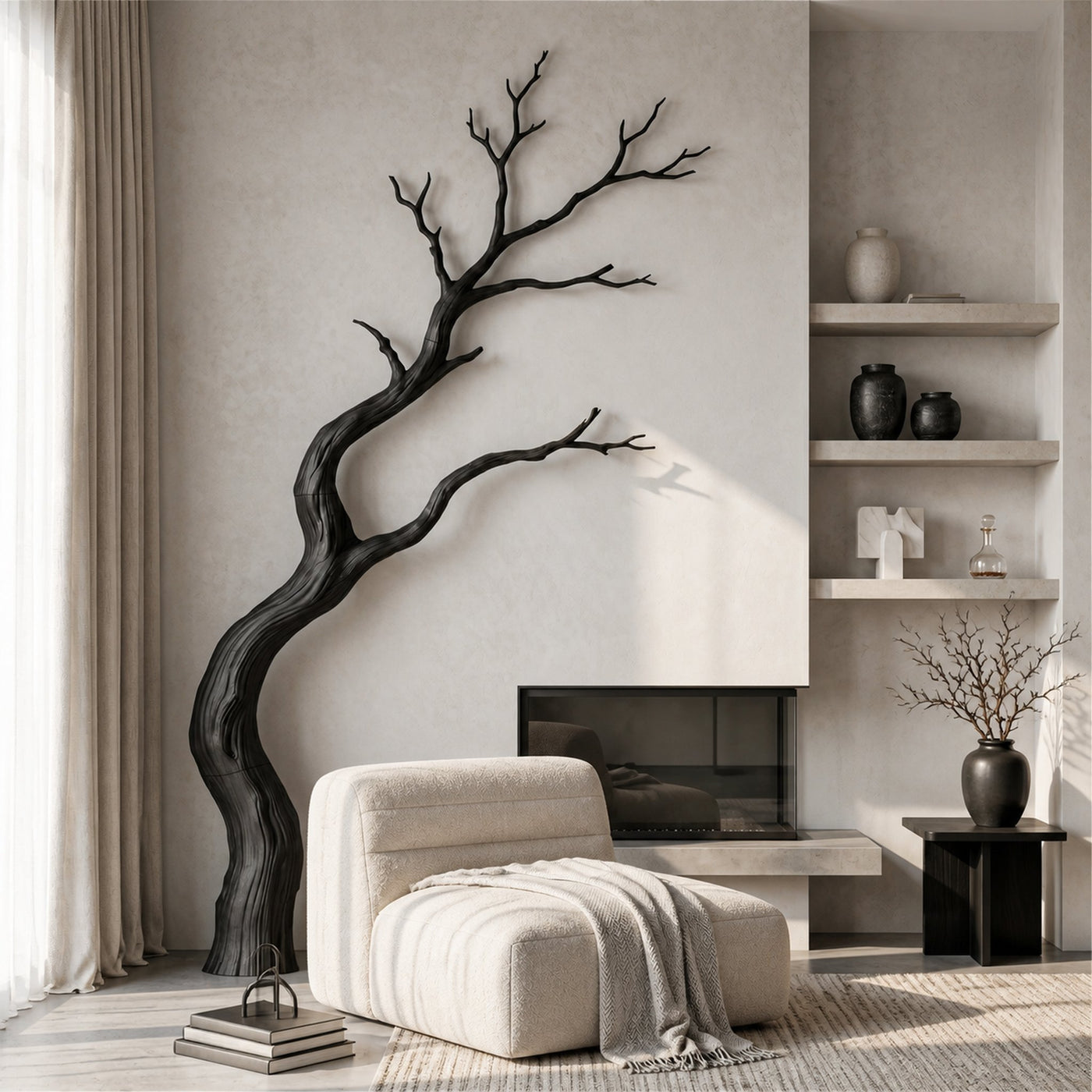 Modern Wall Decor Driftwood Branch Style For Living Room - product view 5