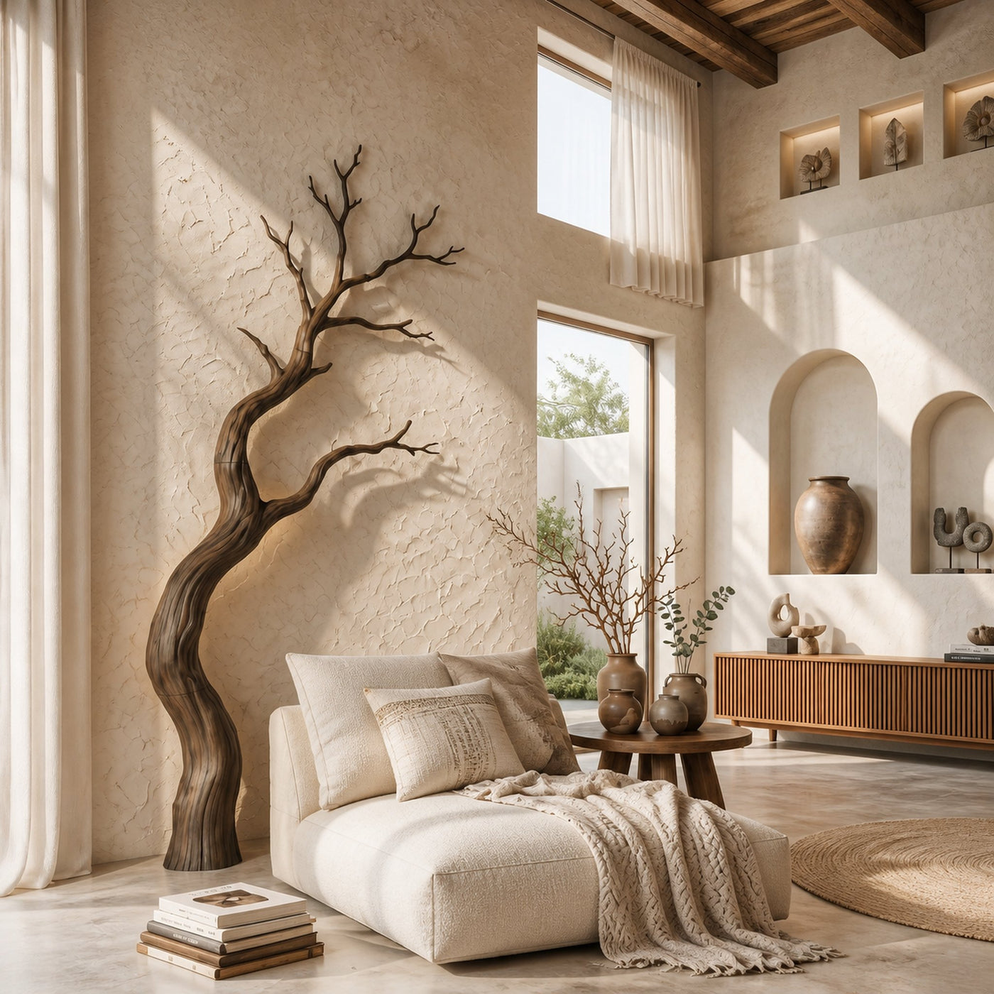 Modern Wall Decor Driftwood Branch Style For Living Room - product view 6