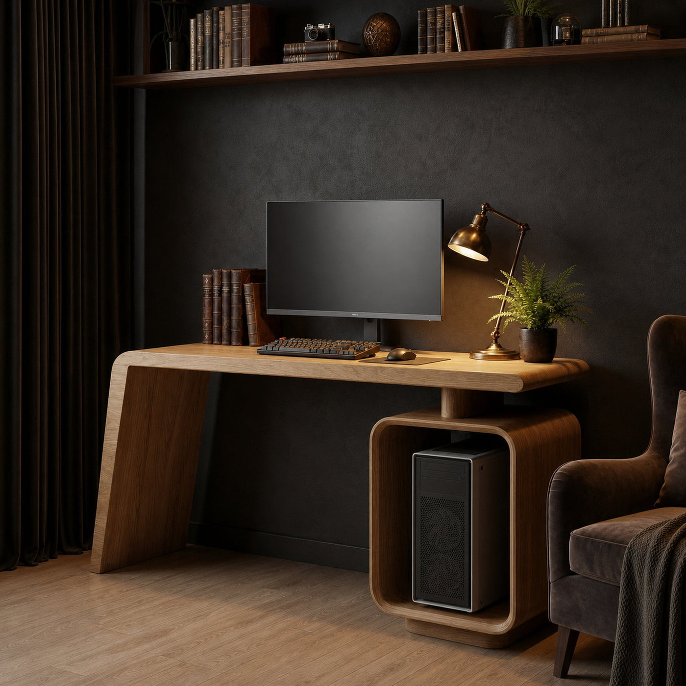 Modern Work Desk For Home Office And Study Room
