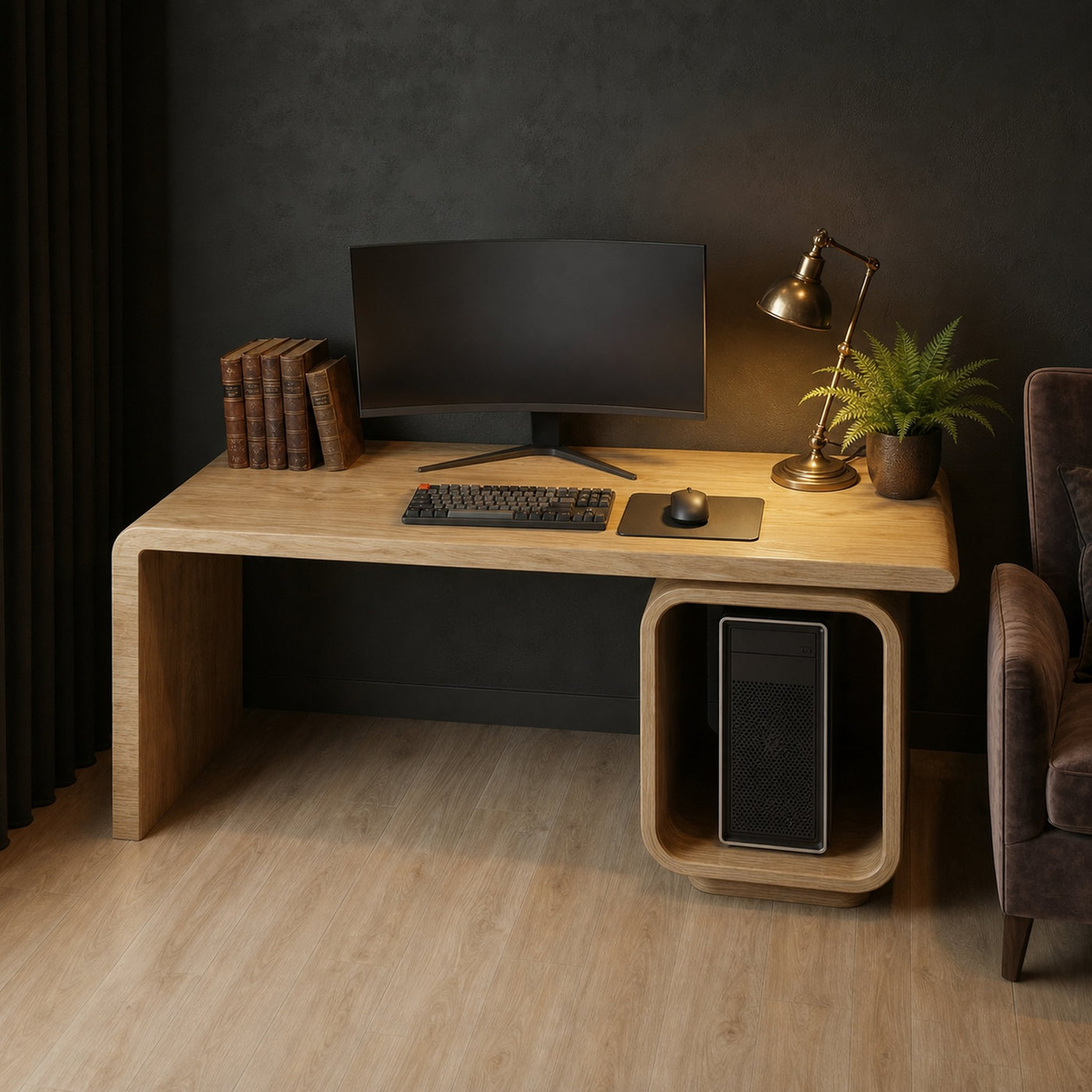 Modern Work Desk For Home Office And Study Room - product view 5