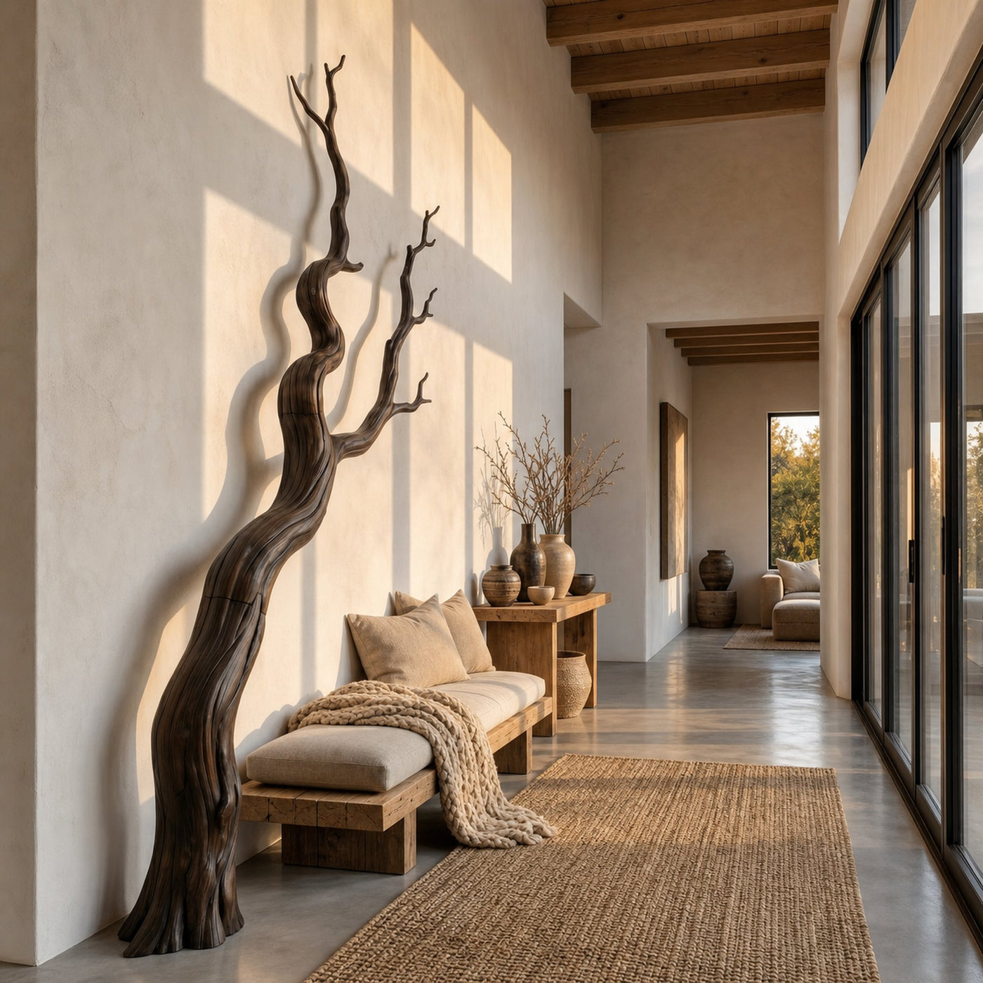 Nature Inspired Wall Decor Sculptural Branch Design For Living Room - product view 2
