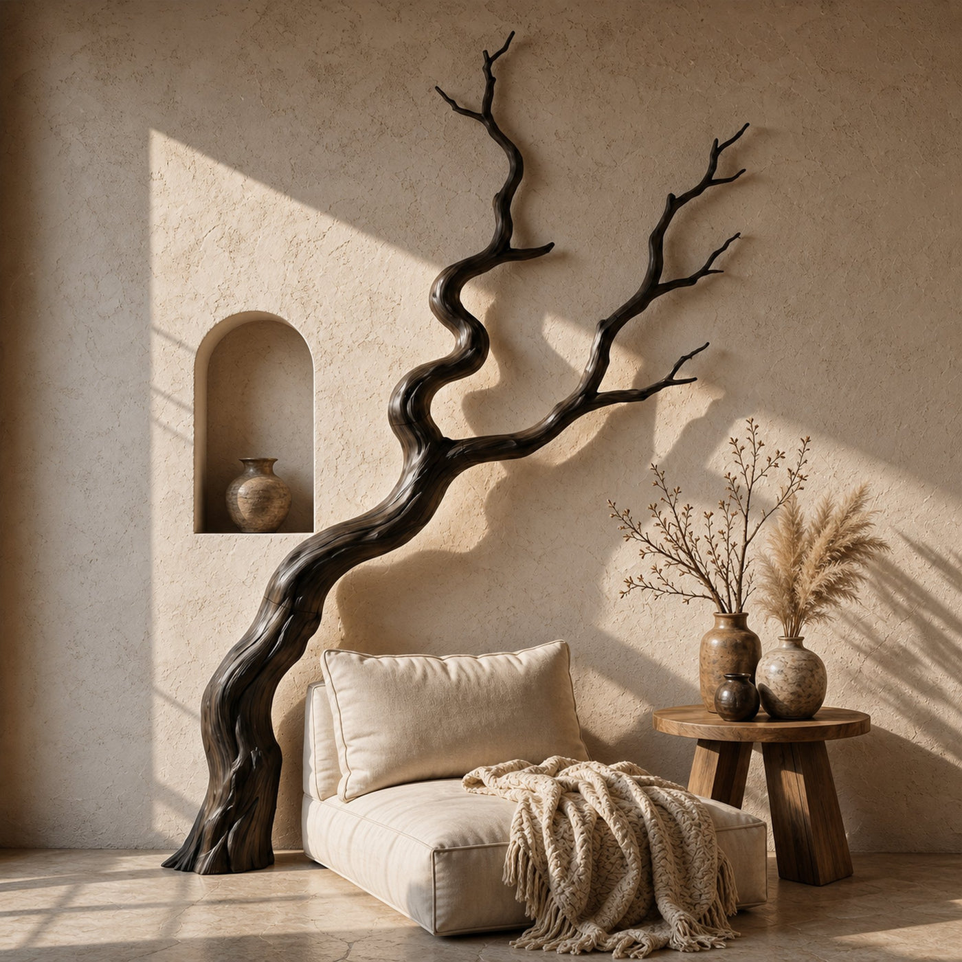 Nature Inspired Wall Decor Sculptural Branch Design For Living Room - product view 4