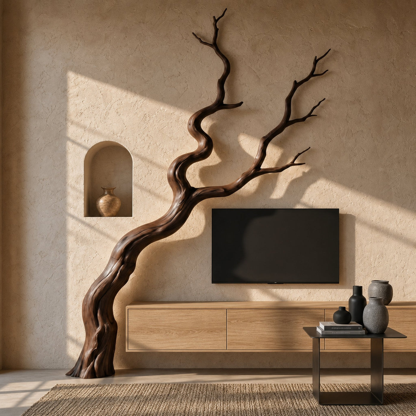 Nature Inspired Wall Decor Sculptural Branch Design For Living Room - product view 7