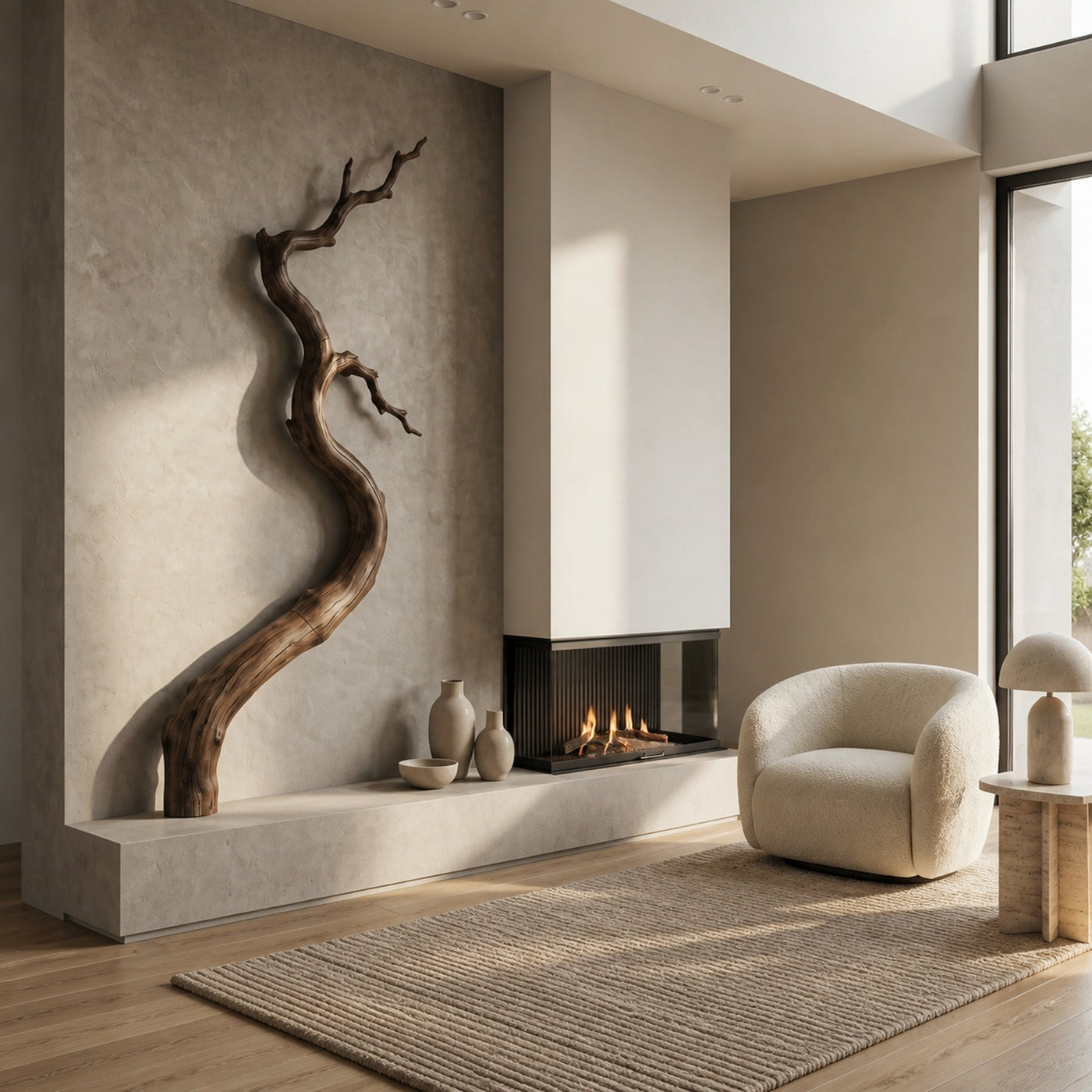 Nature Inspired Wall Decor Tree Branch Form For Entryway - product view 3