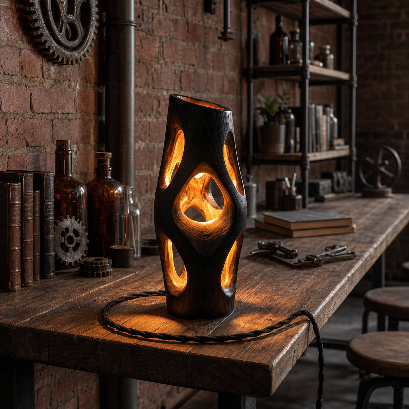 Organic Decorative Lamp Living Room Loft Apartment Reading Corner - product view 4
