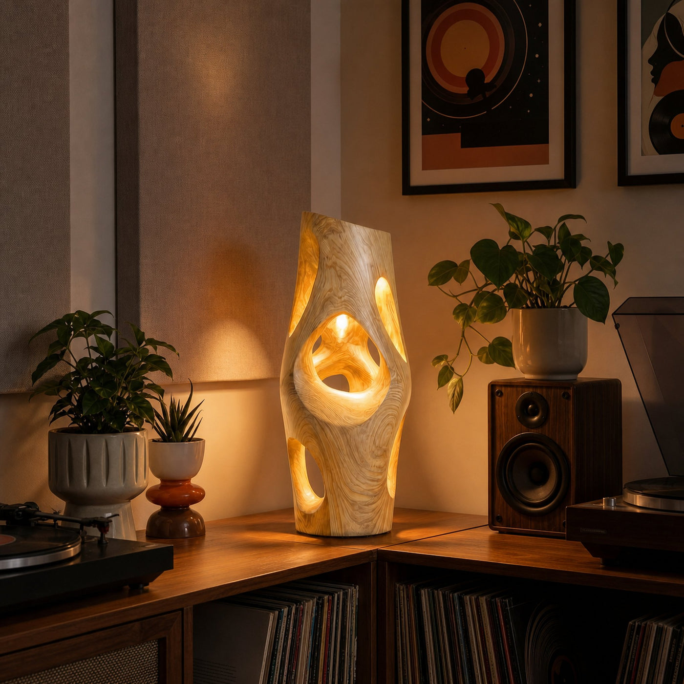 Organic Decorative Lamp Living Room Loft Apartment Reading Corner - product view 5