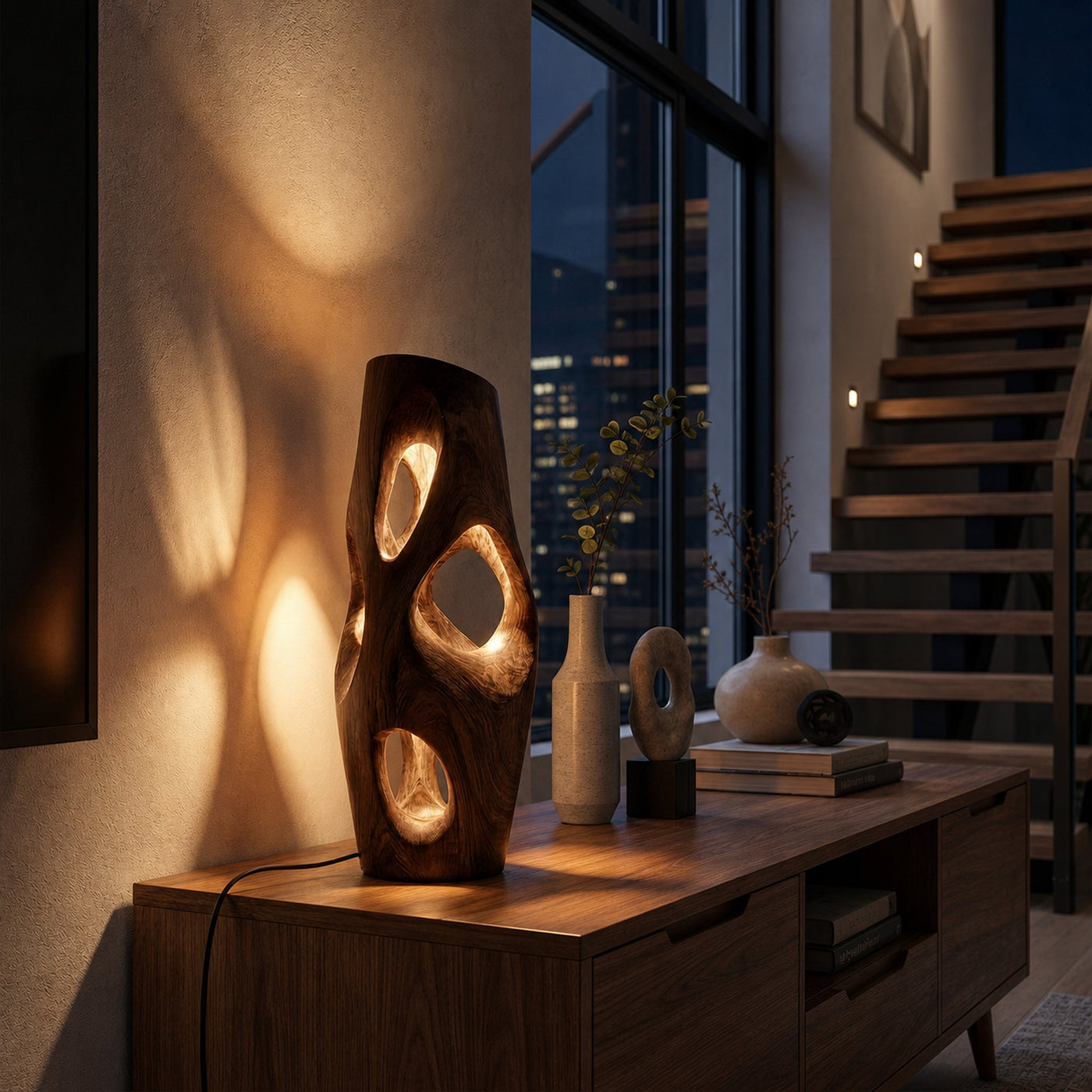 Organic Decorative Lamp Living Room Loft Apartment Reading Corner - product view 7