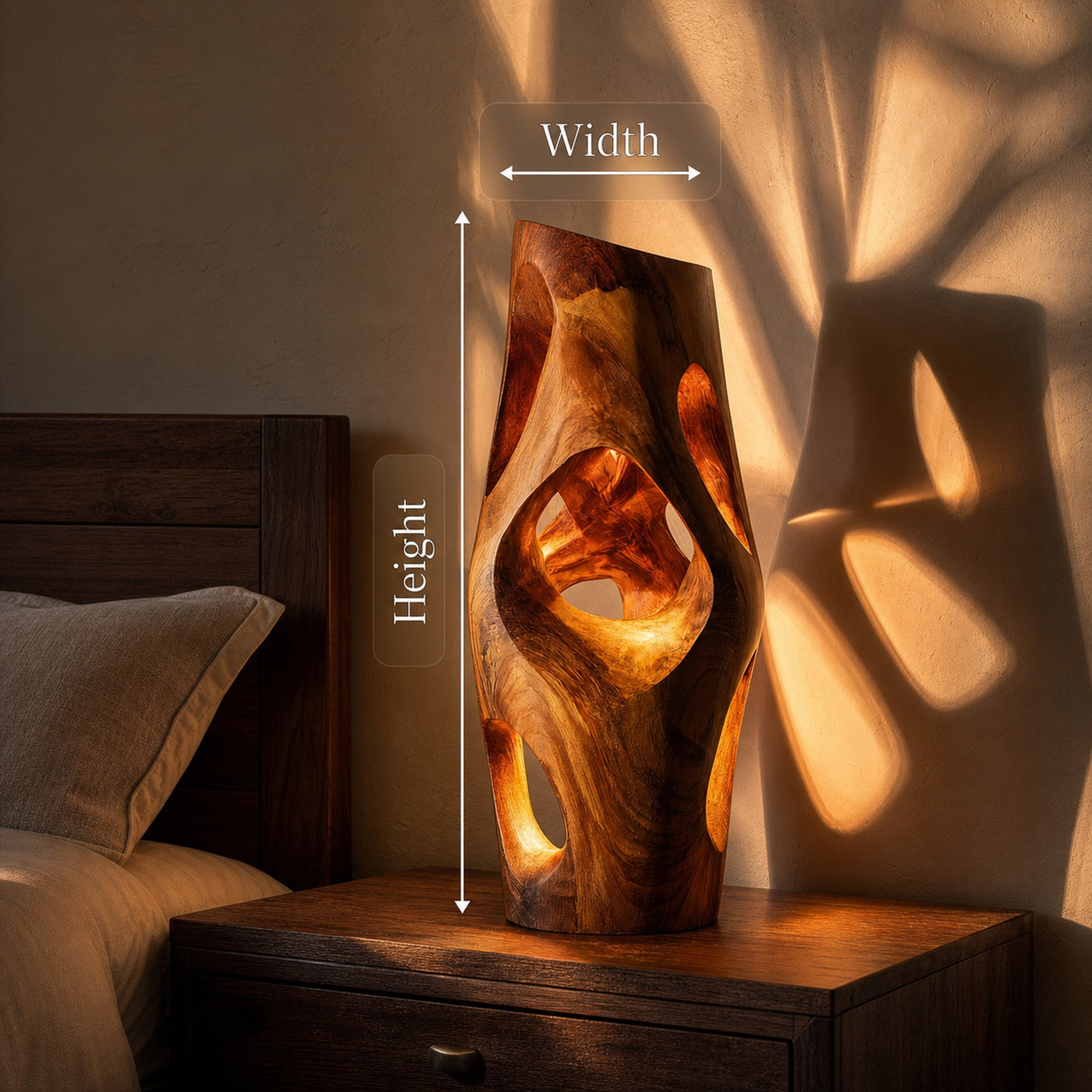 Organic Decorative Lamp Living Room Loft Apartment Reading Corner - product view 8