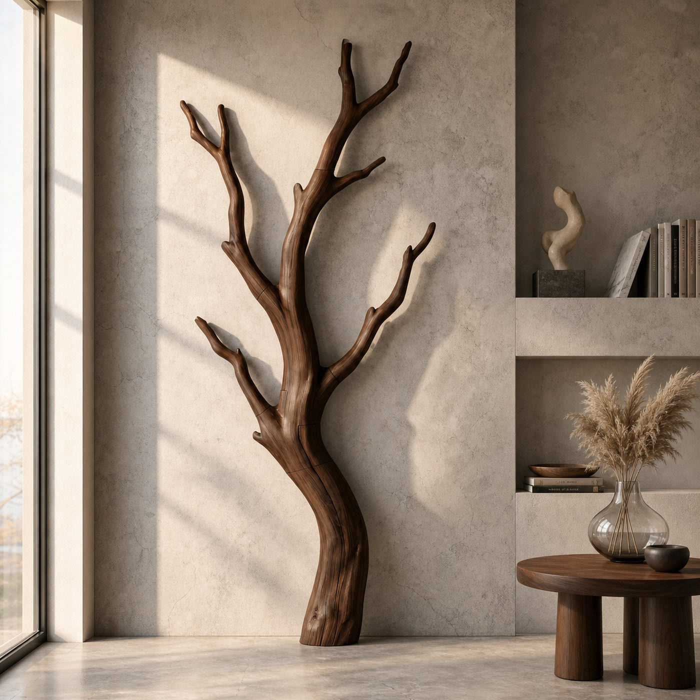 Organic Modern Branch Wall Art For Living Room - product view 7
