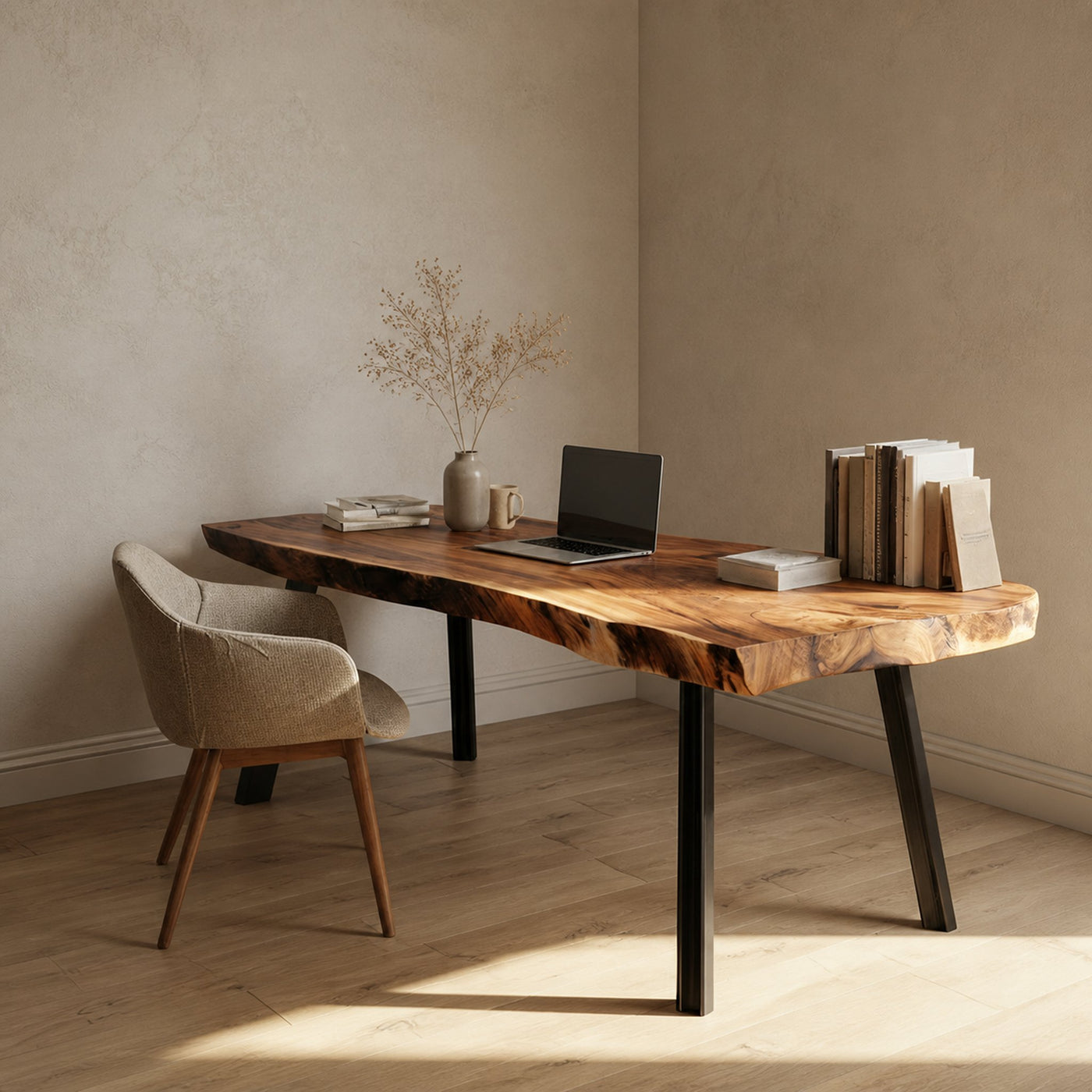 Organic Modern Work Desk Home Office And Study Room