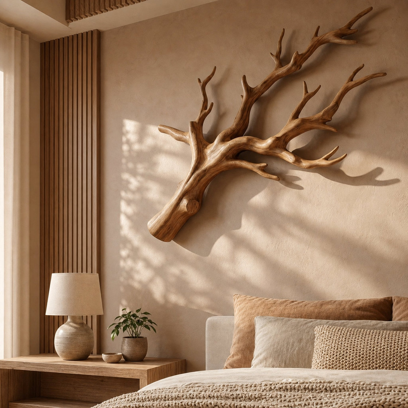 Organic Tree Branch Wall Art For Living Room And Bedroom - product view 5
