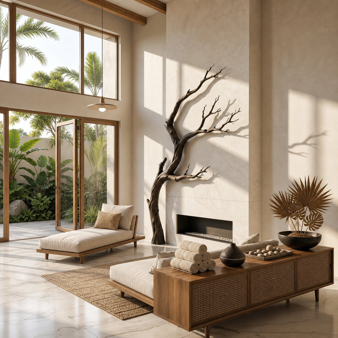 Organic Wall Decor Organic Tree Branch Form For Living Room - product view 3