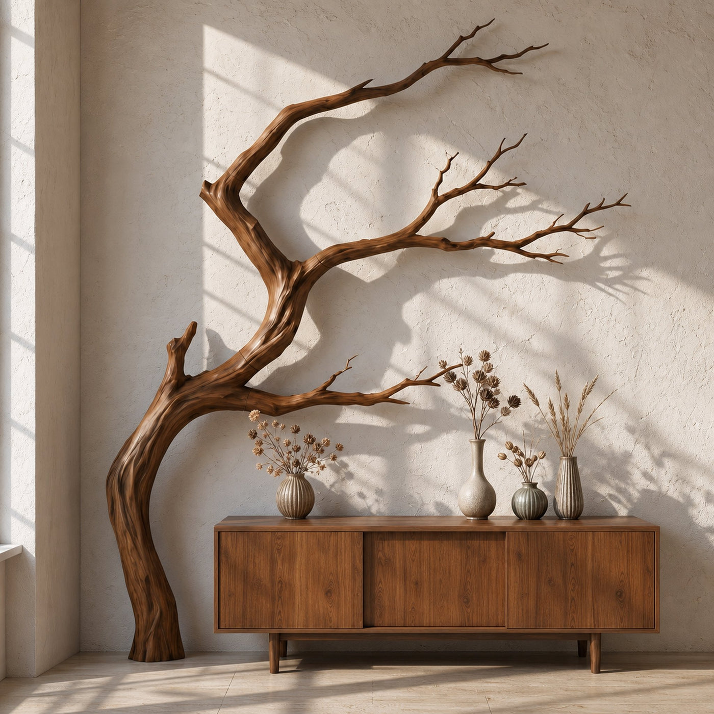 Organic Wall Decor Organic Tree Branch Form For Living Room - product view 6