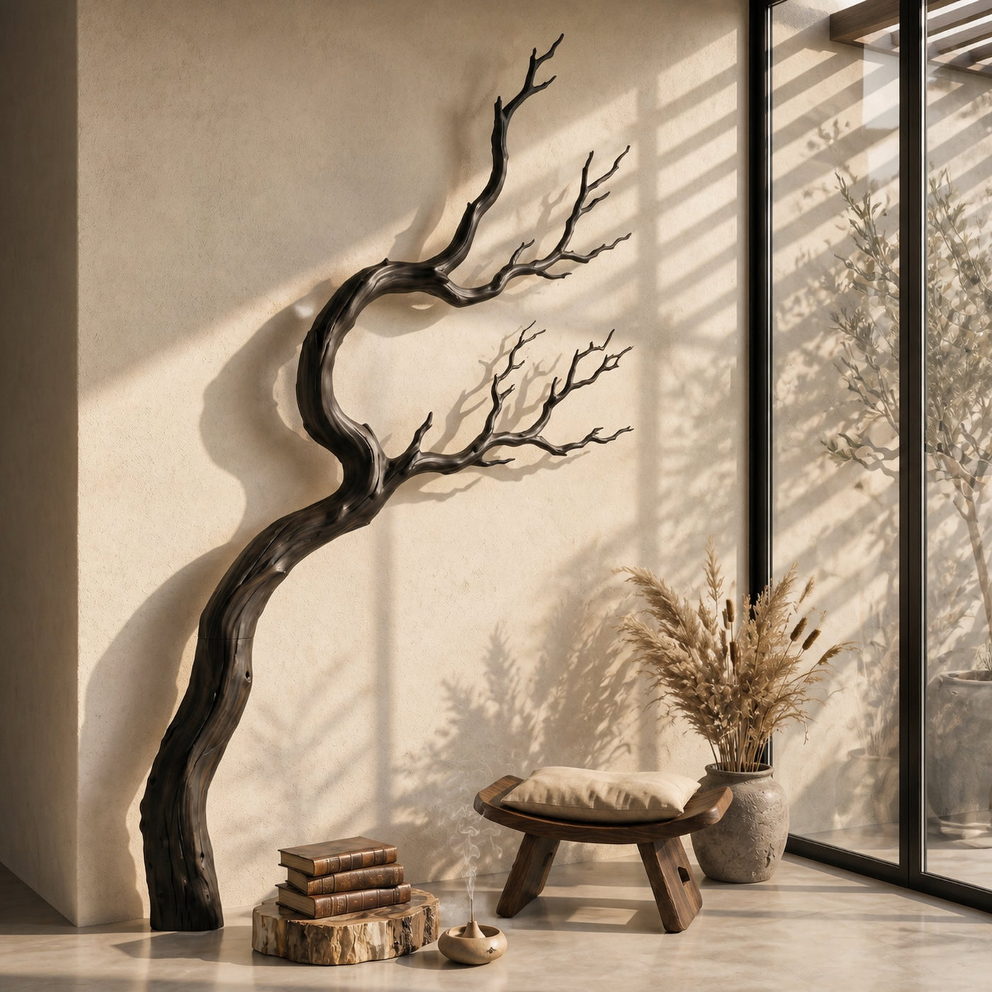 Organic Wall Decor Sculptural Tree For Living Room - product view 4