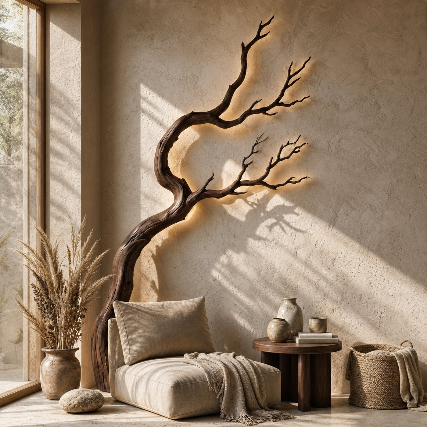 Organic Wall Decor Sculptural Tree For Living Room - product view 7