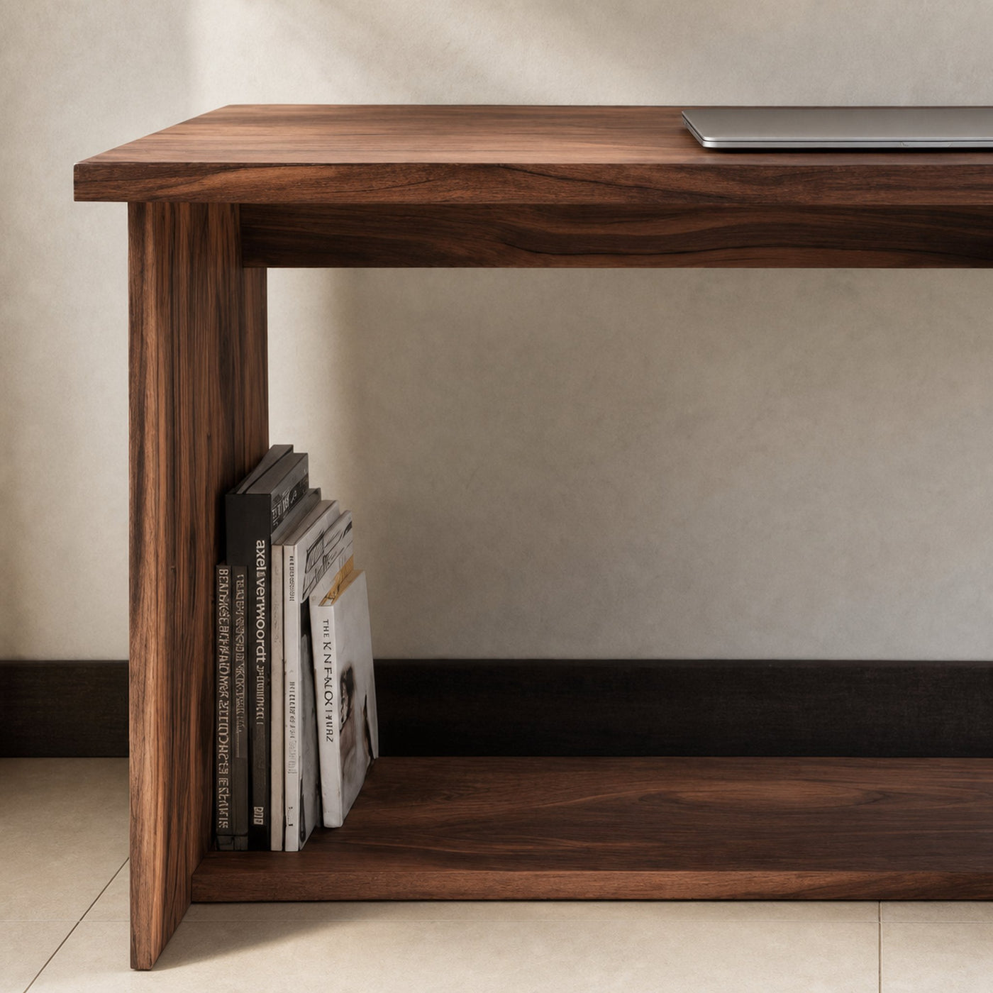 Organic Writing Desk With Geometric Design For Home Office - product view 2