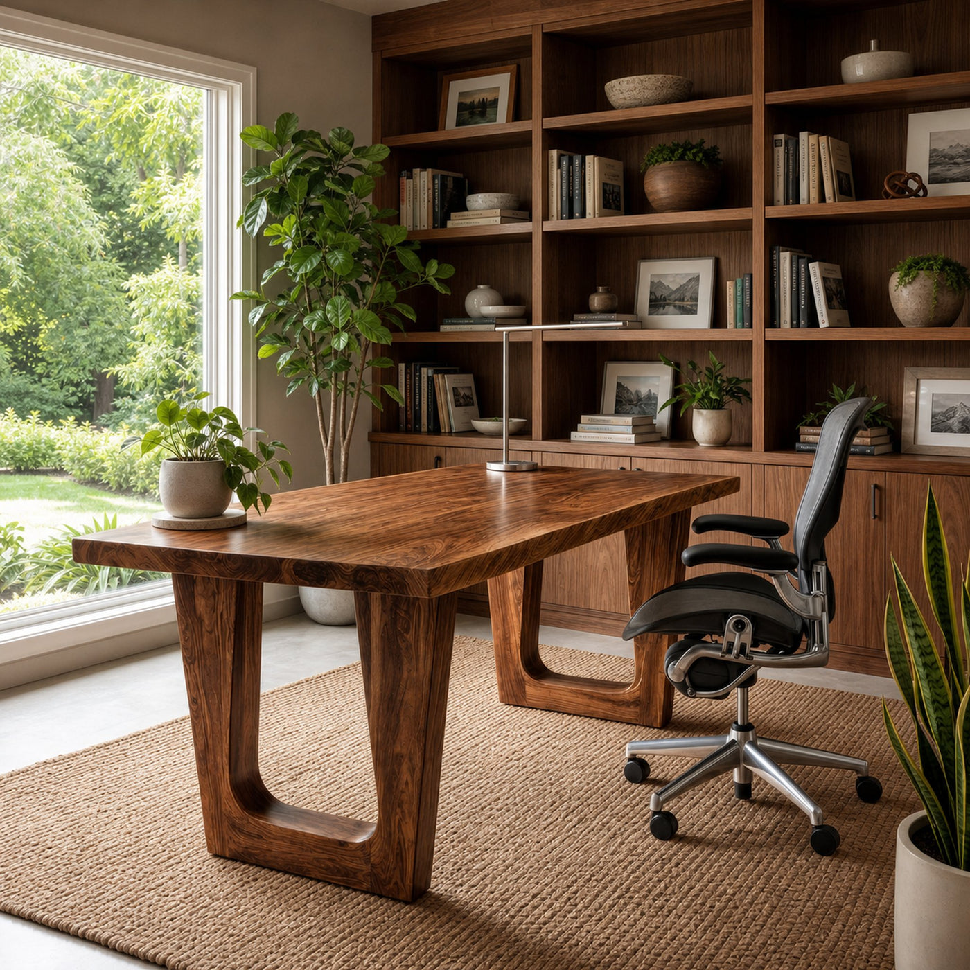 Rustic Desk For Home Office And Professional Workspace
