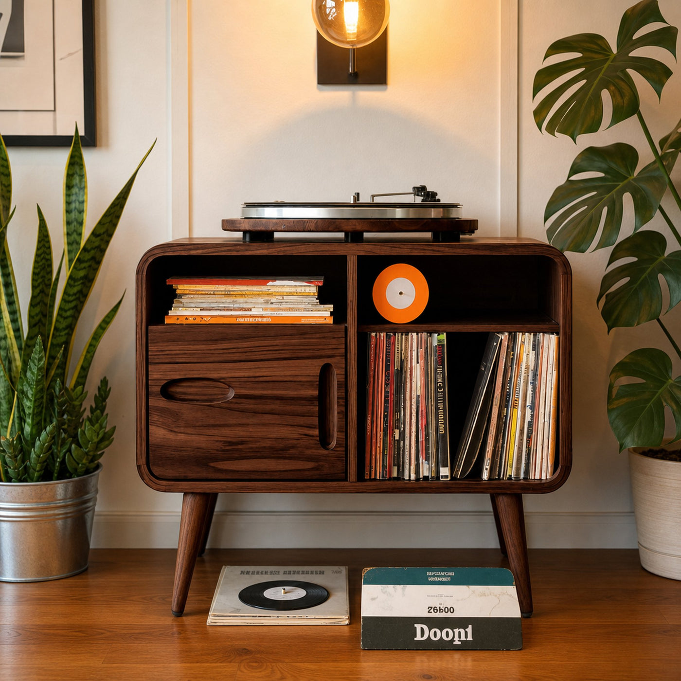 Rustic Media Console Cabinet For Furniture Decor - product view 7
