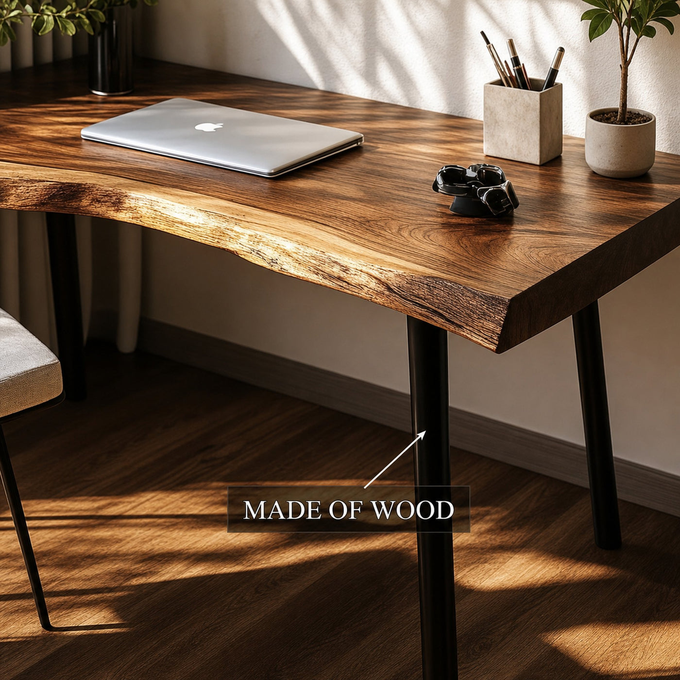 Rustic Modern Desk Bedroom And Study Room - product view 3