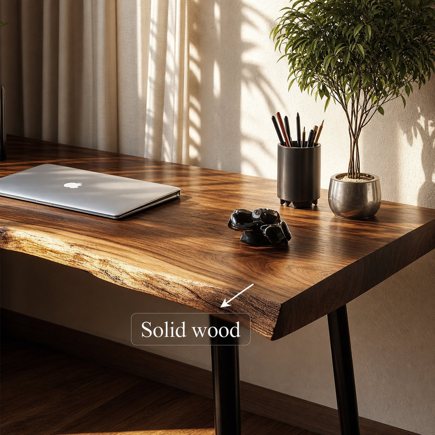 Rustic Modern Desk Bedroom And Study Room - product view 5