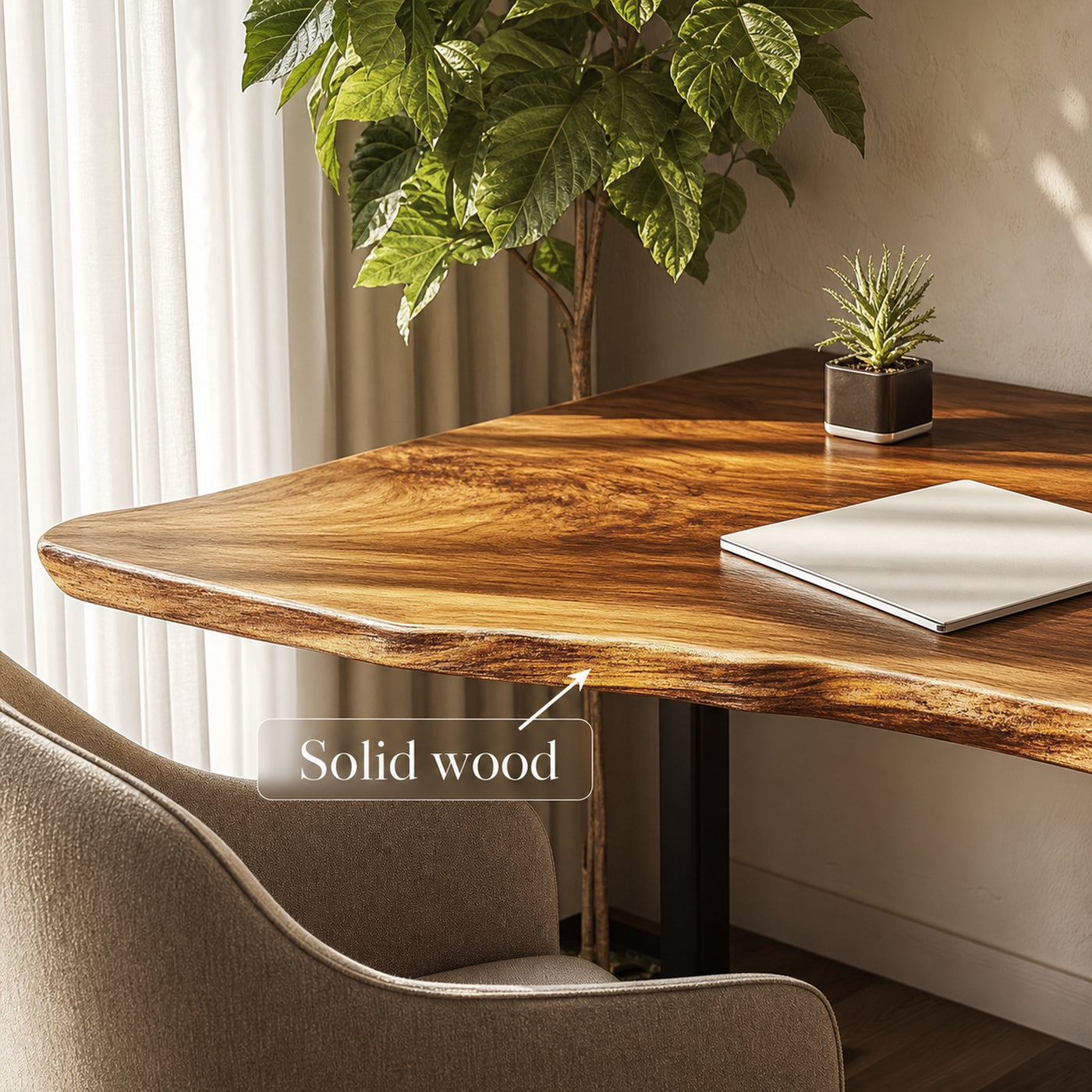 Rustic Office Desk Reading Room And Studio Room - product view 4
