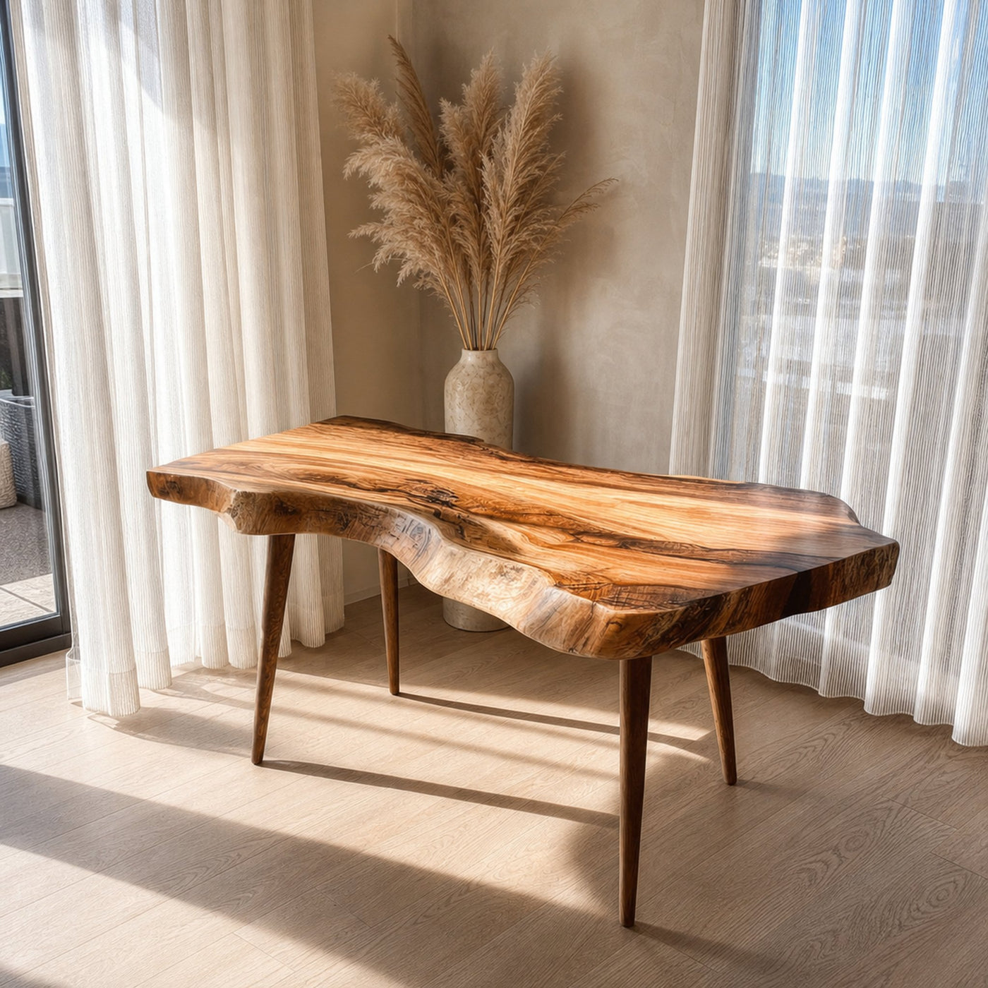 Rustic Organic Work Desk Home Office And Bedroom