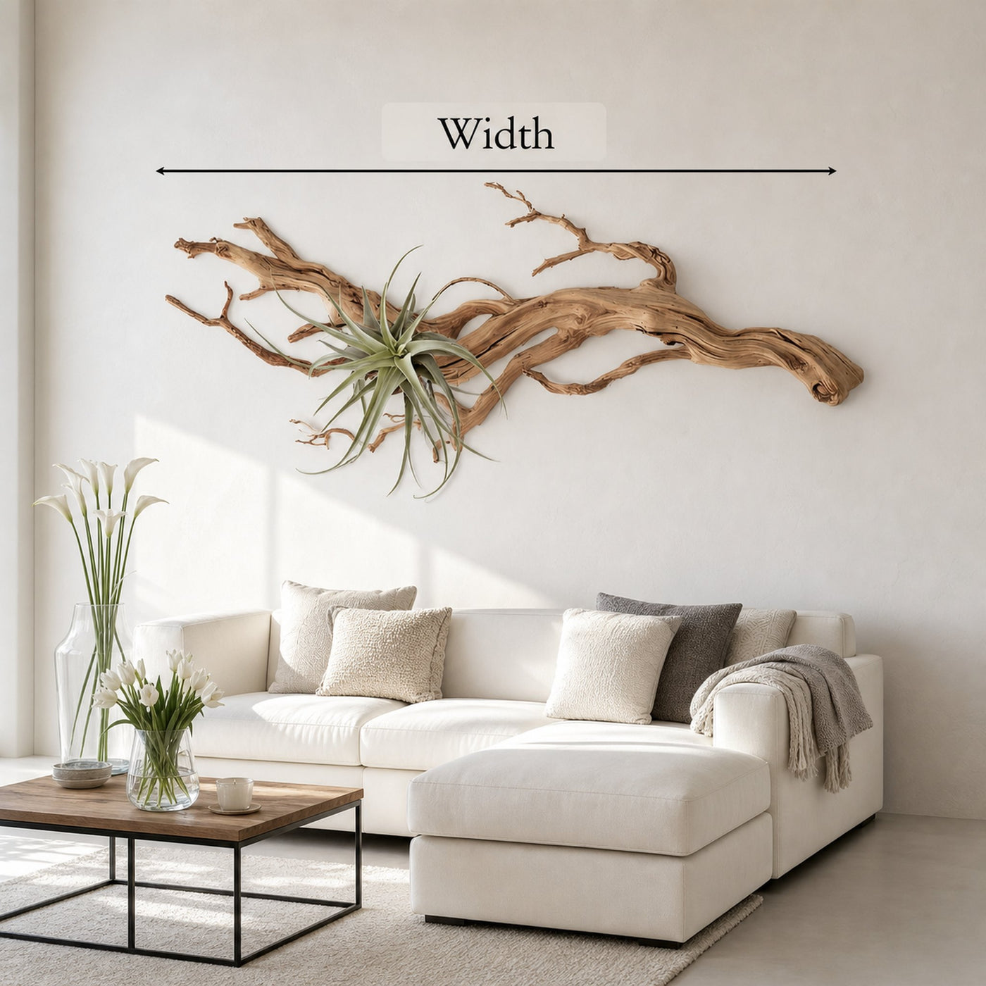 Rustic Tree Wall Decor For Living Room And Interior Space - product view 5