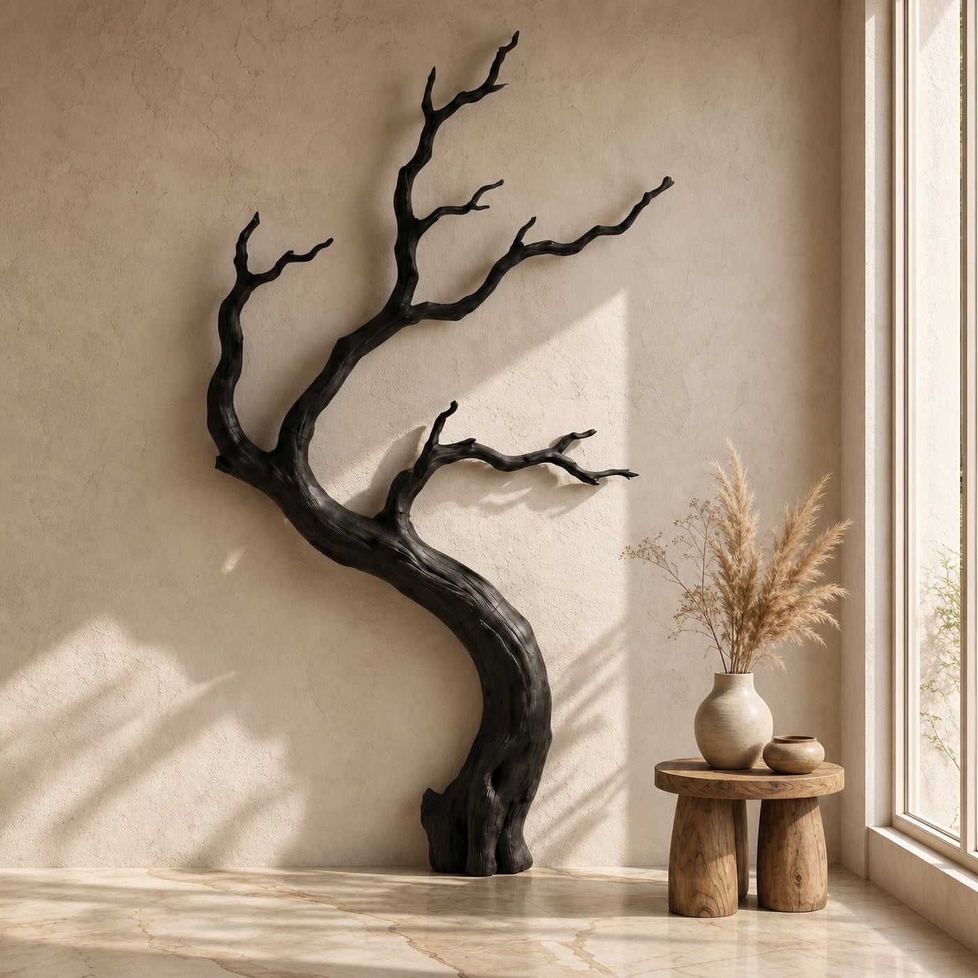 Rustic Wall Decor Tree Branch Design For Living Room - product view 4