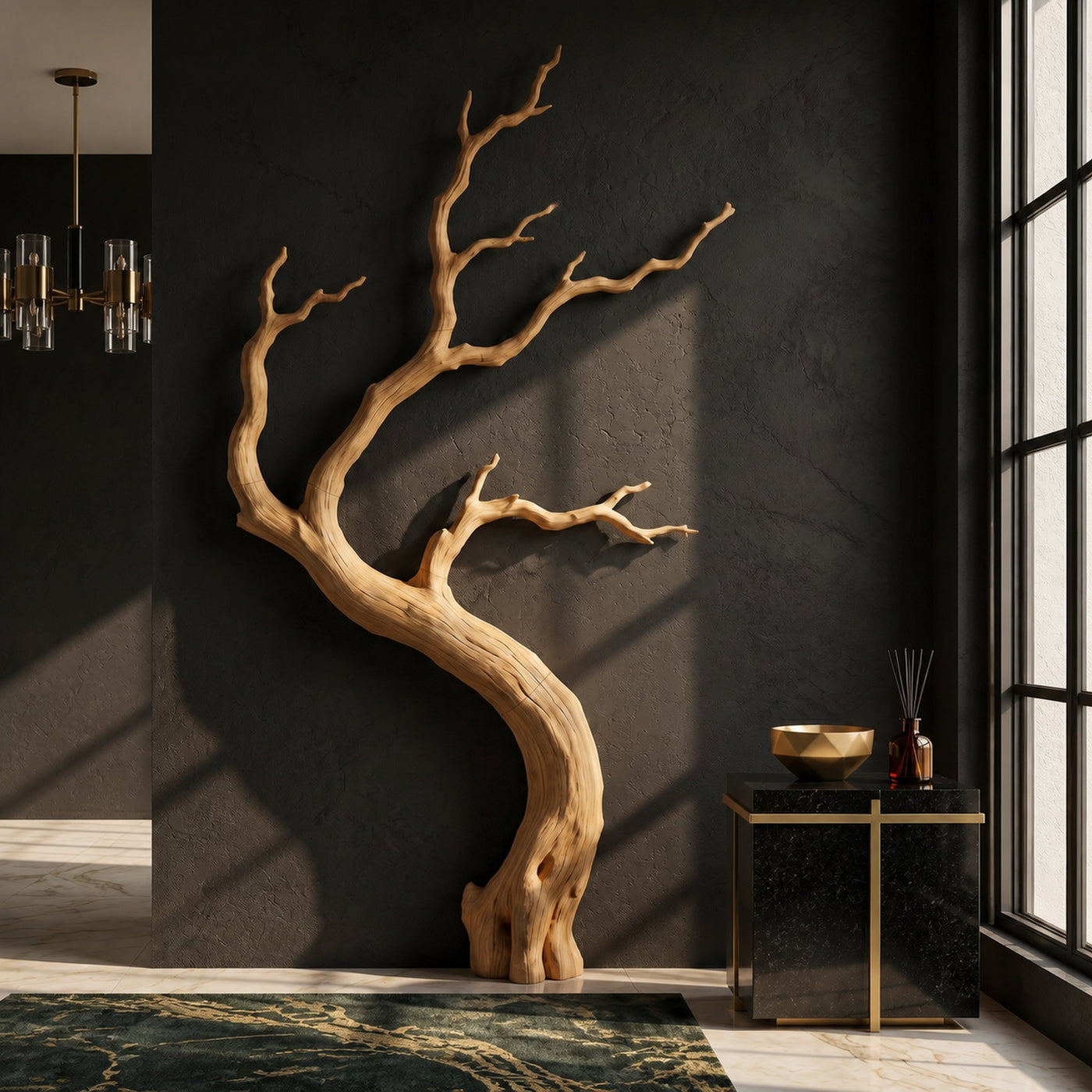 Rustic Wall Decor Tree Branch Design For Living Room - product view 5