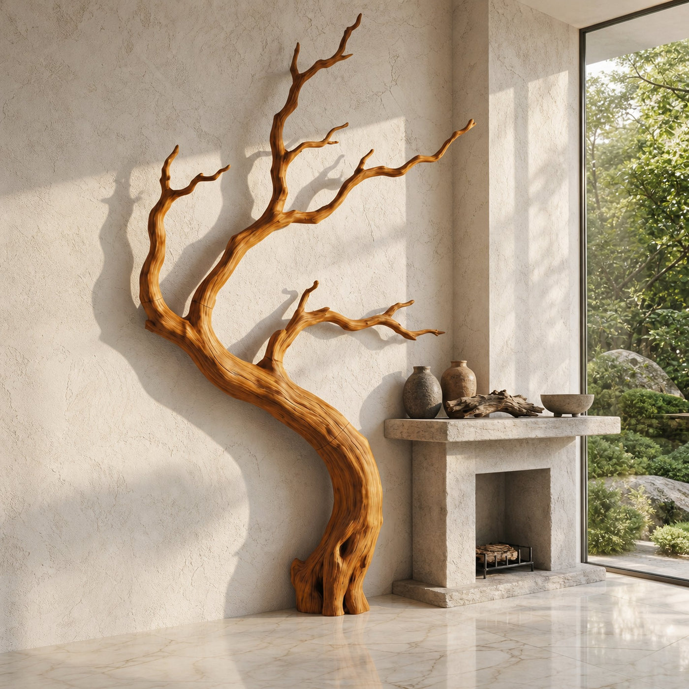Rustic Wall Decor Tree Branch Design For Living Room - product view 6