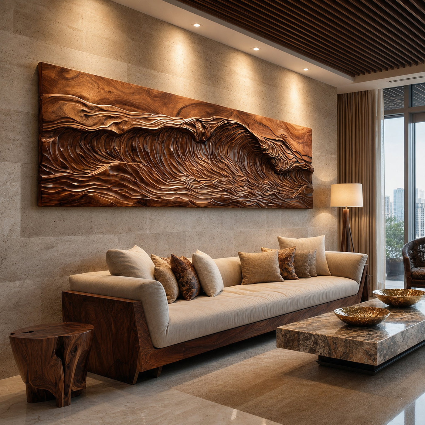 Rustic Wood Relief Wall Decor Living Room And Bedroom