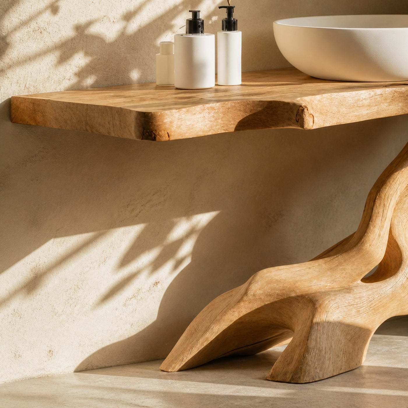 Rustic Wood Vanity For Country Bathroom Furniture - product view 3