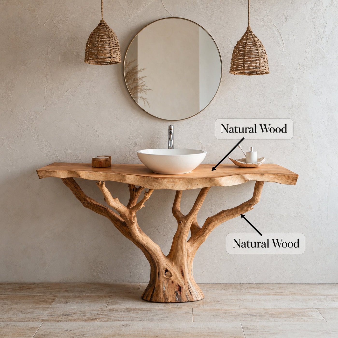Traditional Wood Bathroom Vanity For Classic Bathroom Designs - product view 6