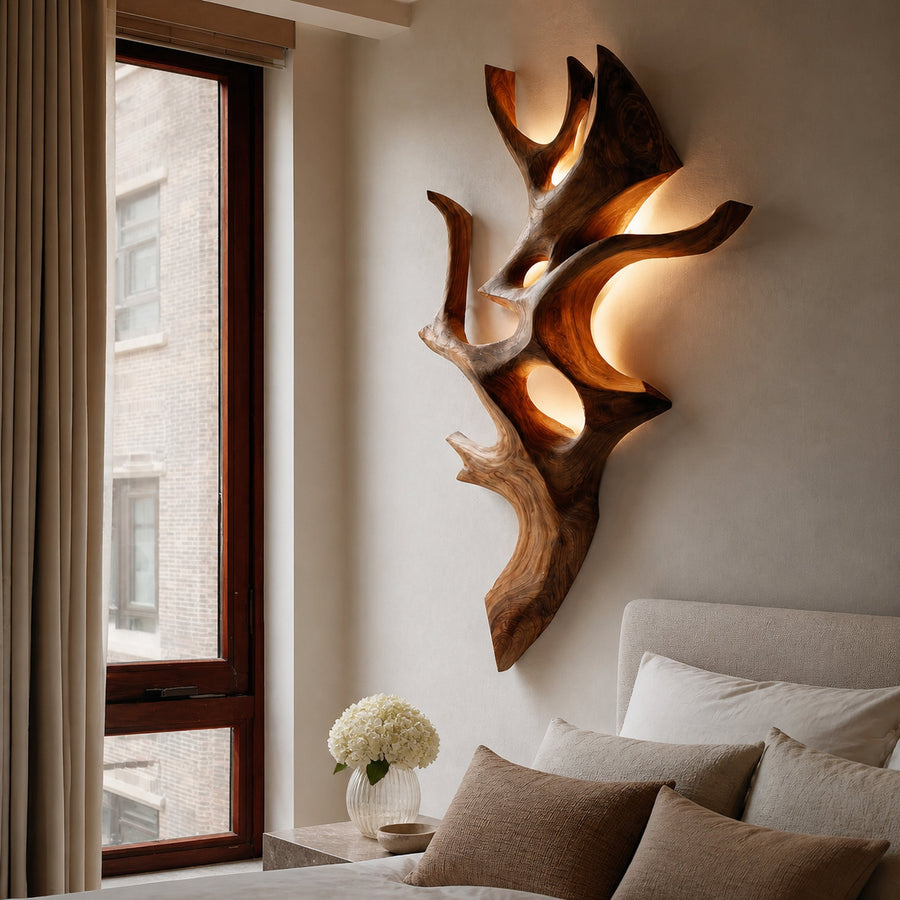 Architectural Wall Light With Integrated LED For Bedroom